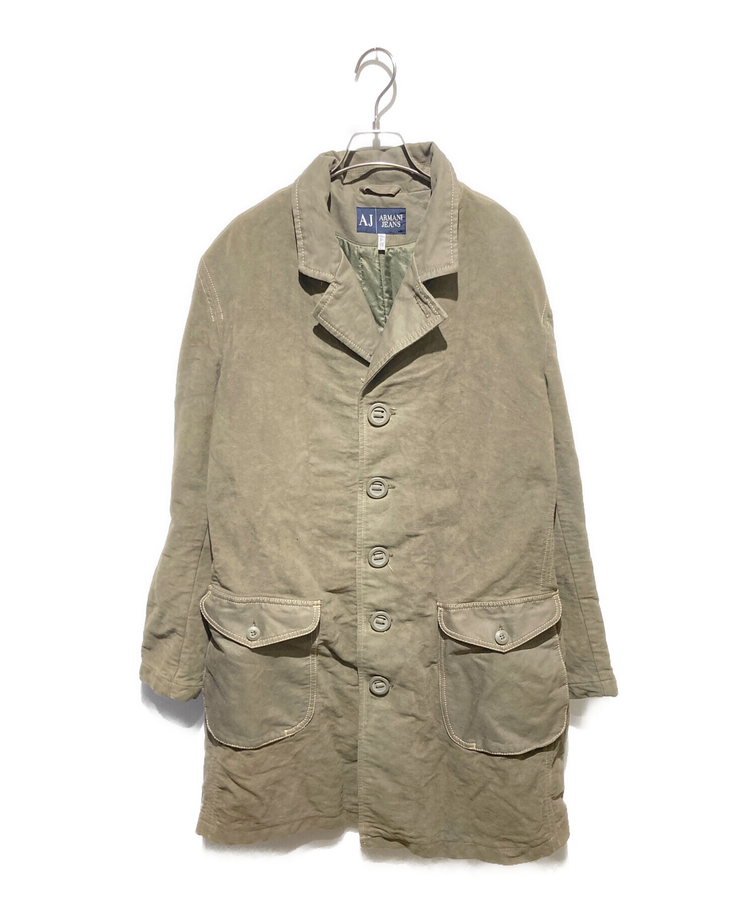 中古・古着通販】ARMANI JEANS (アルマーニジーンズ) ミリタリーコート