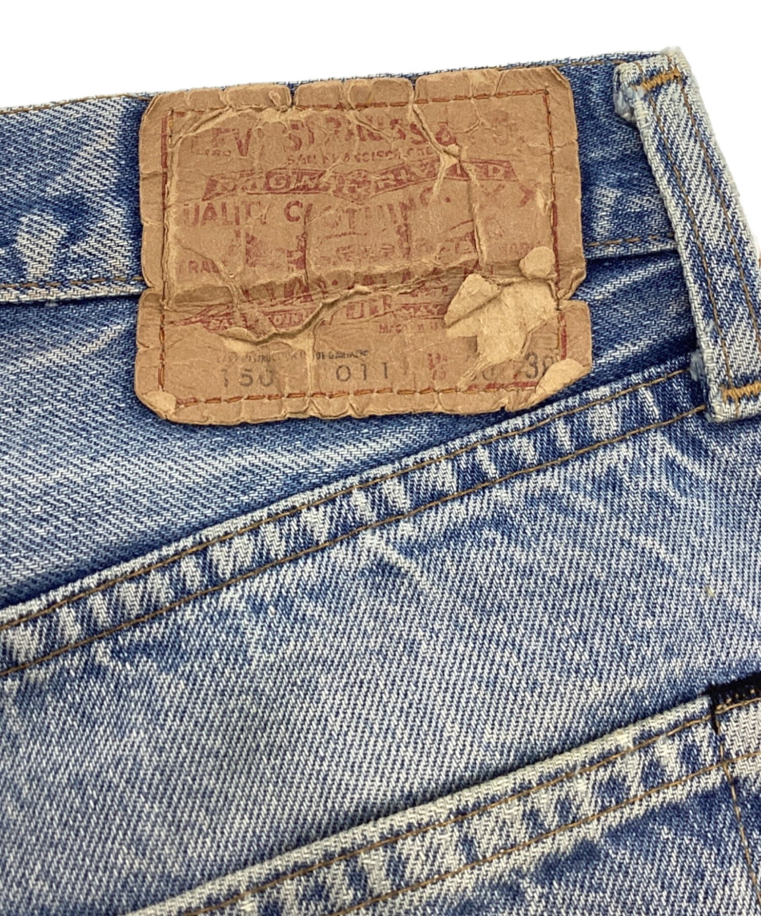 中古・古着通販】LEVI'S (リーバイス) 赤耳デニムパンツ インディゴ
