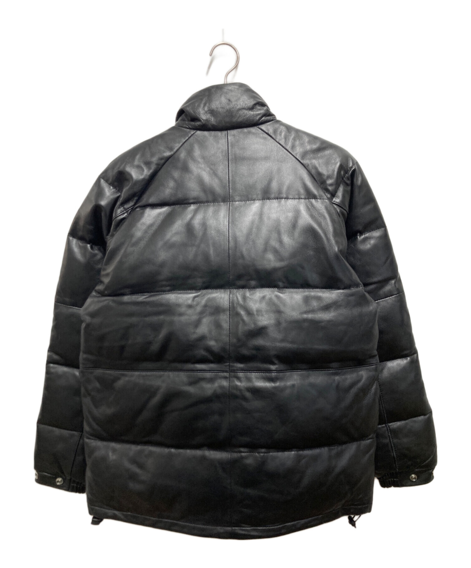 drew レザー ダウンジャケット ブラック XL THE NORTH FACE（ザ ノースフェイス） ノースフェイス ダウン