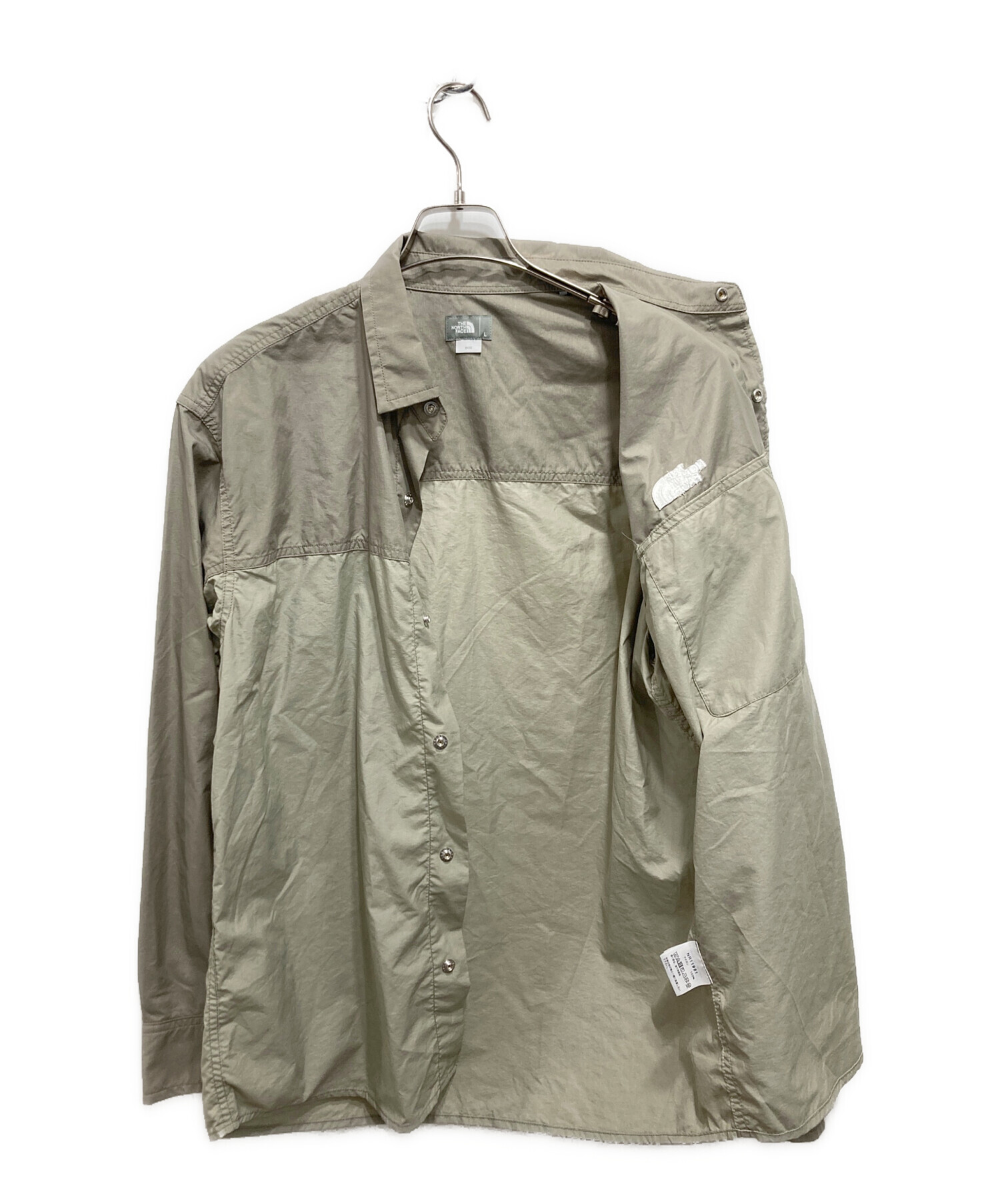 THE NORTH FACE ロングスリーブヌプシシャツ　新品未使用　タグ付き 中古・古着通販】THE NORTH FACE (ザ ノース フェイス) ロングスリーブ