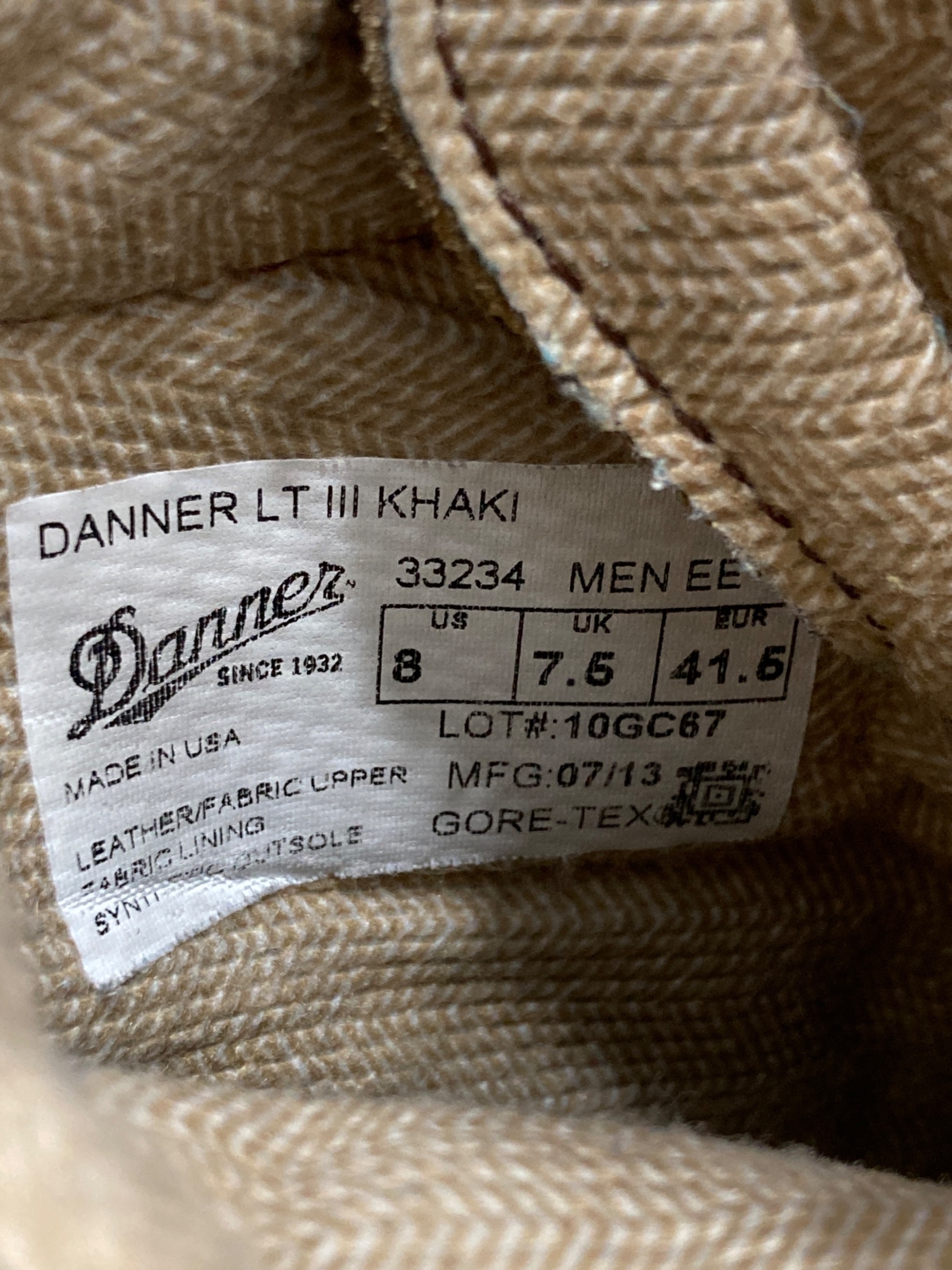 中古・古着通販】Danner (ダナー) ダナーライトLT3／DANNER LT III
