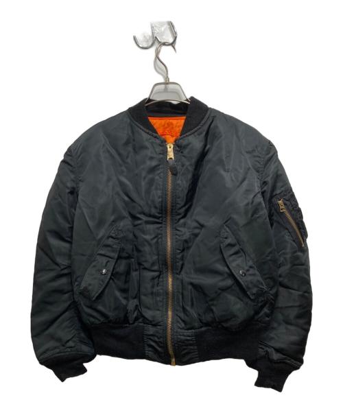 ALPHA 葵産業　MA-1 ブラック　中綿 3086000404533370_01_9826w.jpeg