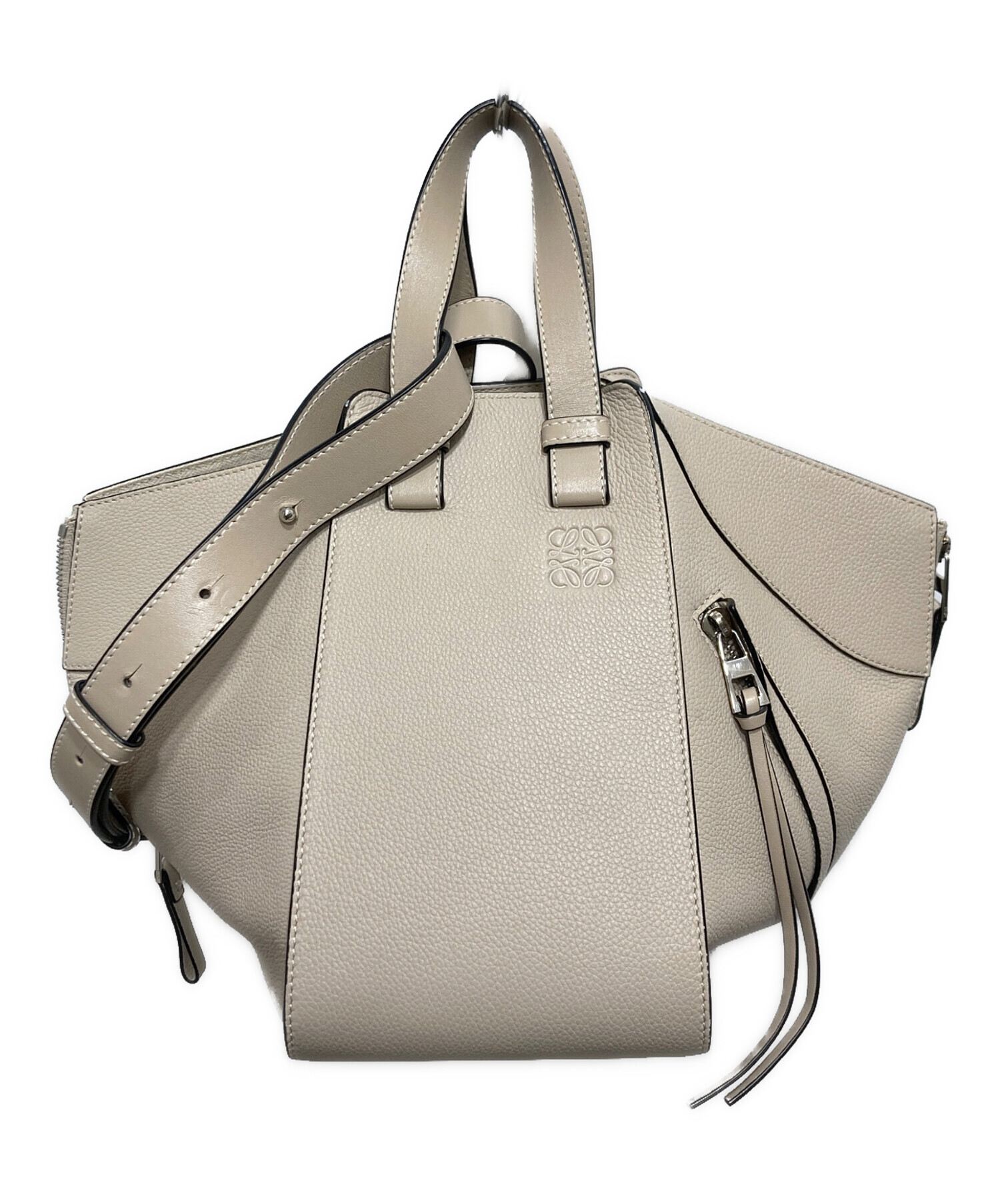 中古・古着通販】LOEWE (ロエベ) ハンモックバッグ スモール ベージュ 