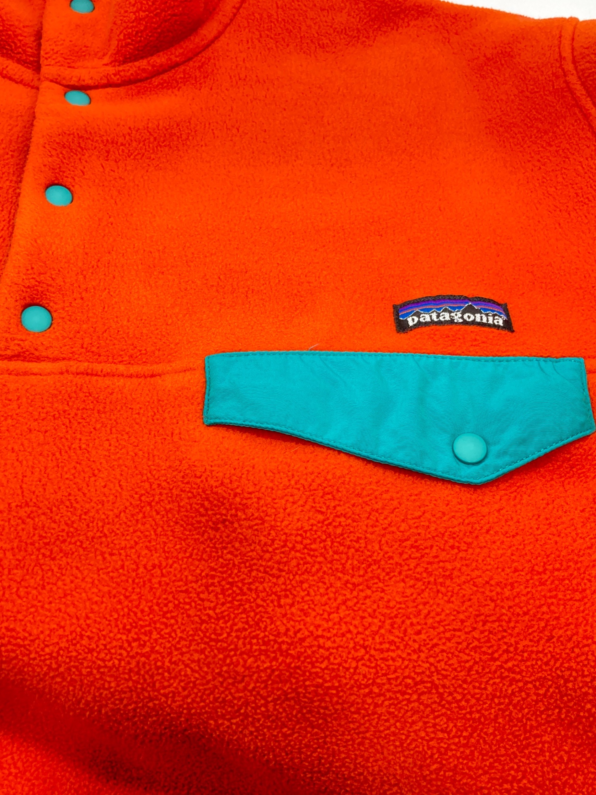 中古・古着通販】Patagonia (パタゴニア) シンチラスナップT オレンジ