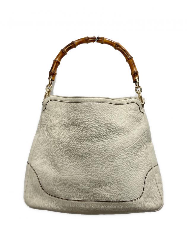 中古・古着通販】GUCCI (グッチ) バンブー2WAYショルダーバッグ  