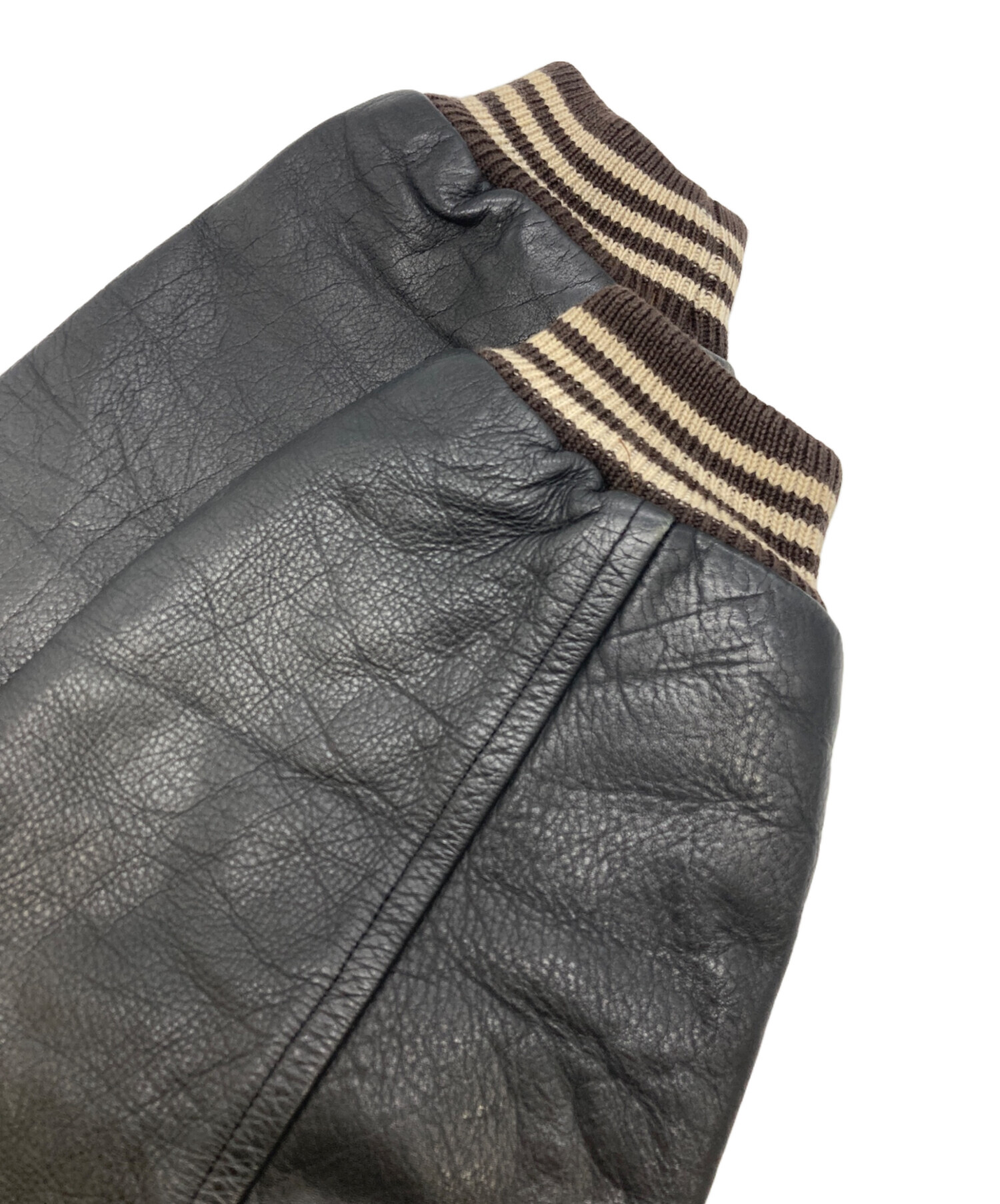 中古・古着通販】FANCY BALL (ファンシーボール) レザー切り替