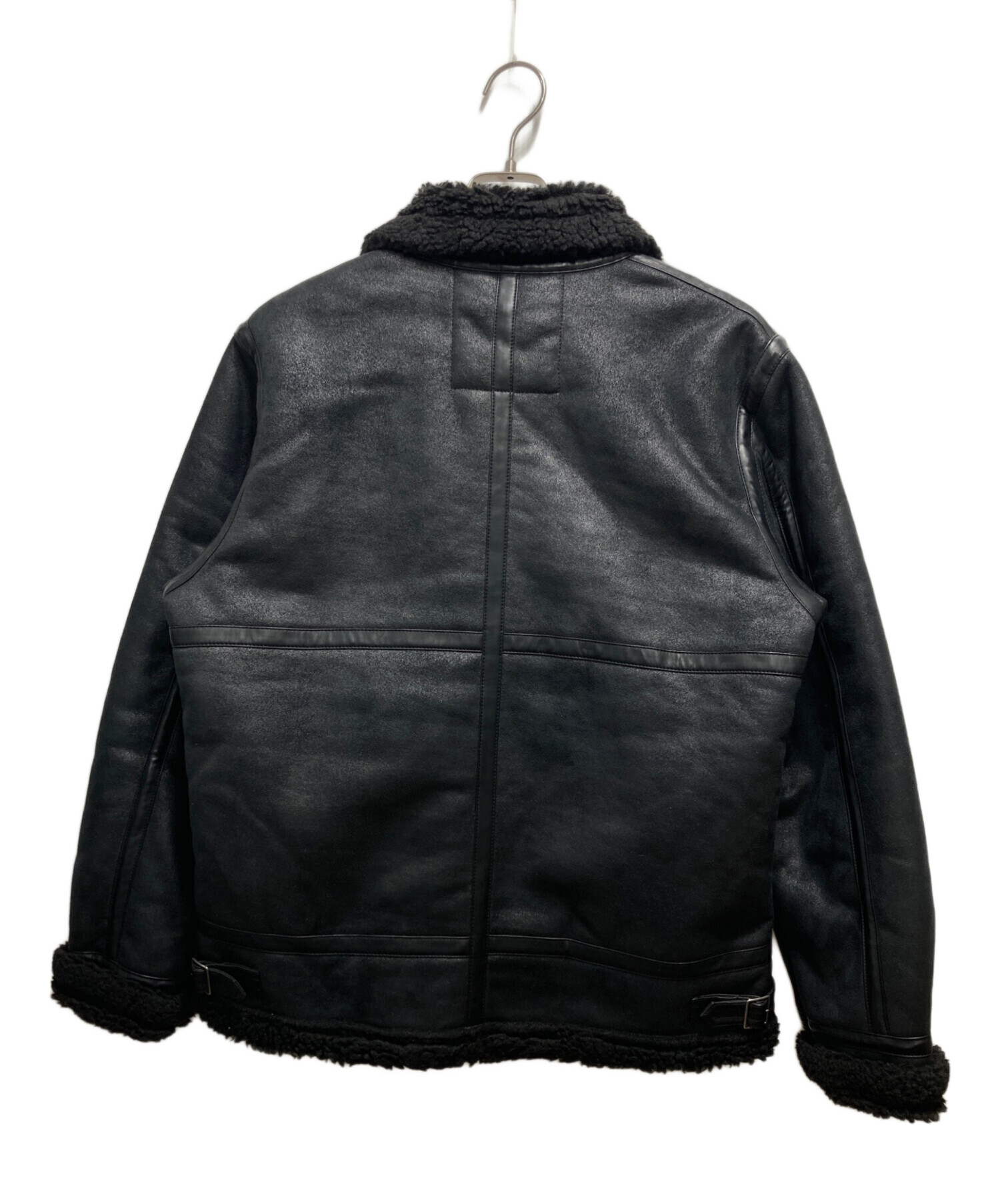 アルファ インダストリーズ】 フライトジャケット メンズ ブラック L