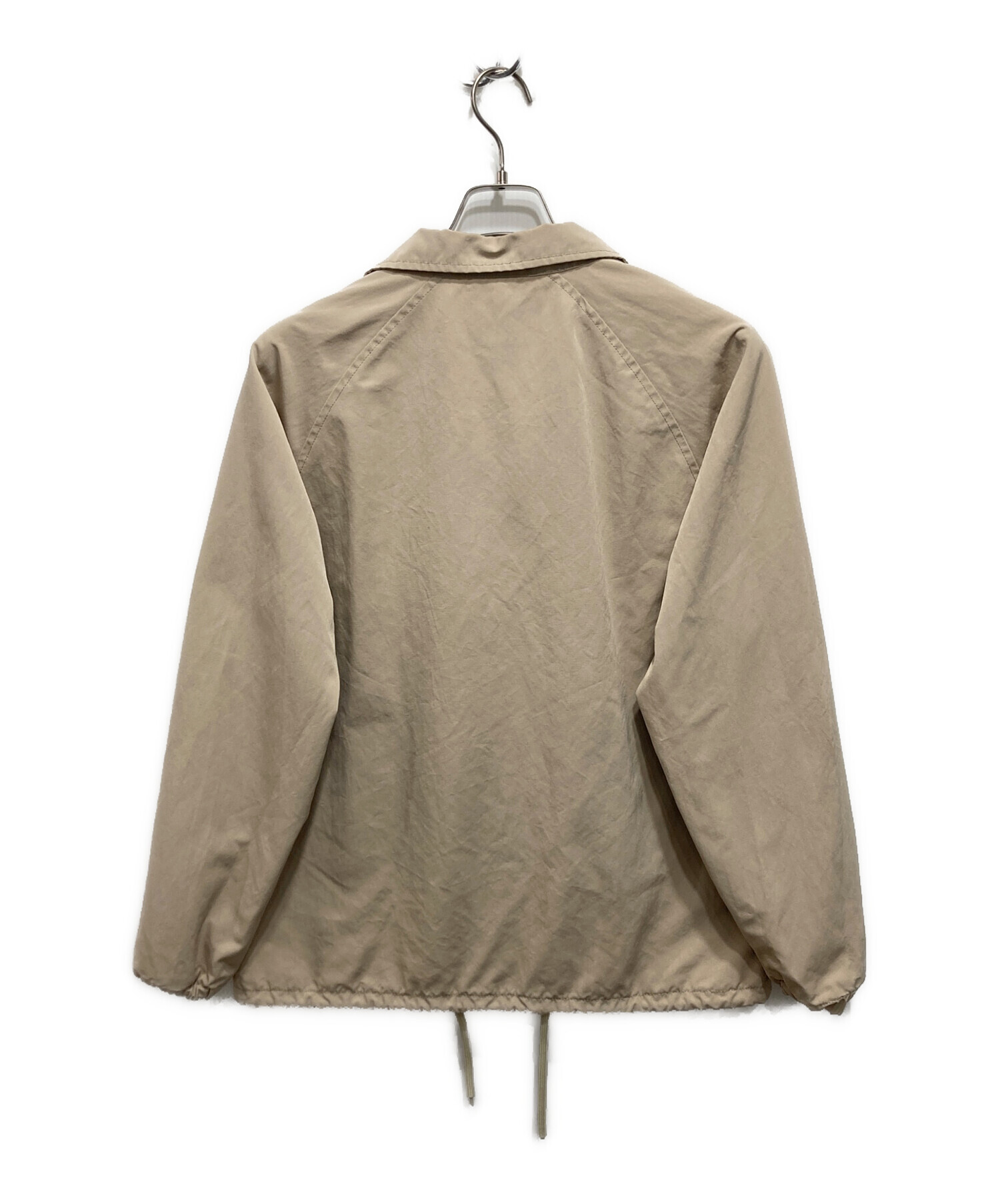 中古・古着通販】stussy (ステューシー) コーチジャケット ベージュ 