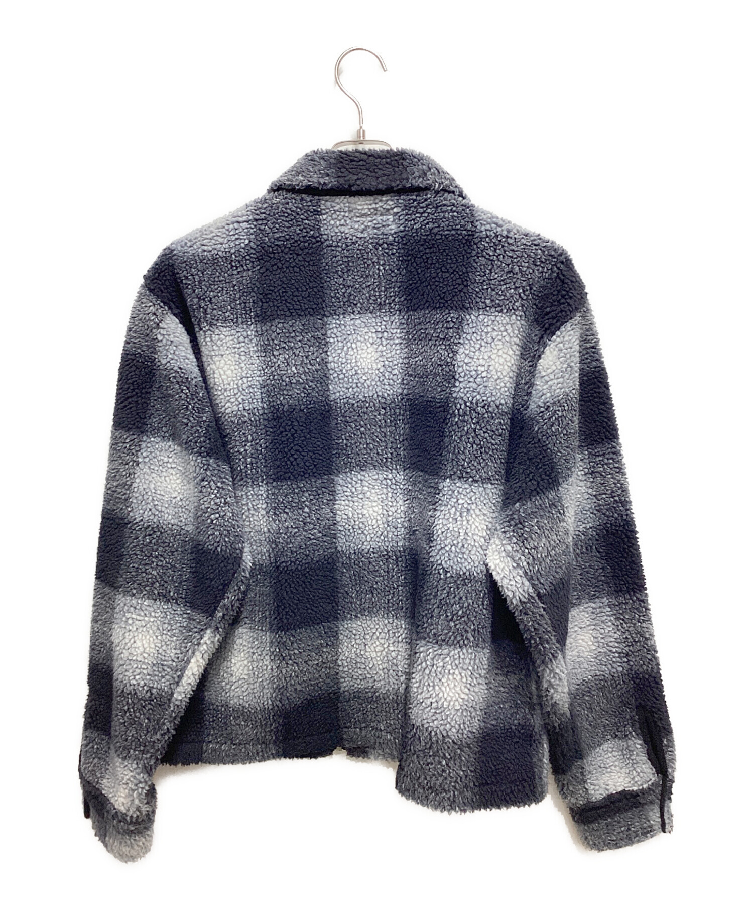 中古・古着通販】stussy (ステューシー) Zip Sherpa Shadow Plaid 