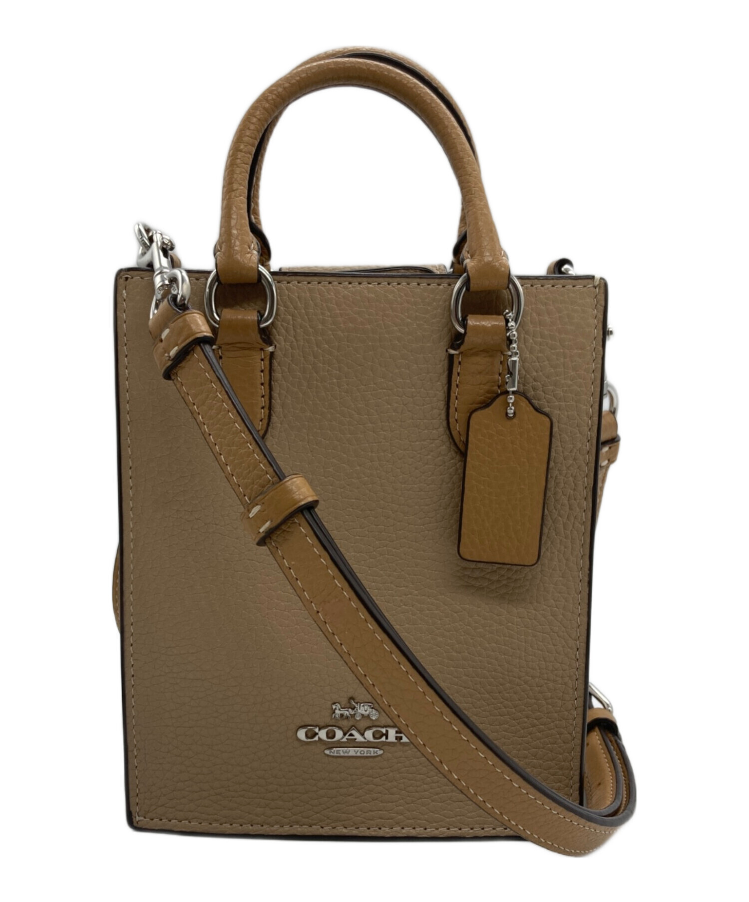 中古・古着通販】COACH (コーチ) スクエアミニショルダーバッグ 
