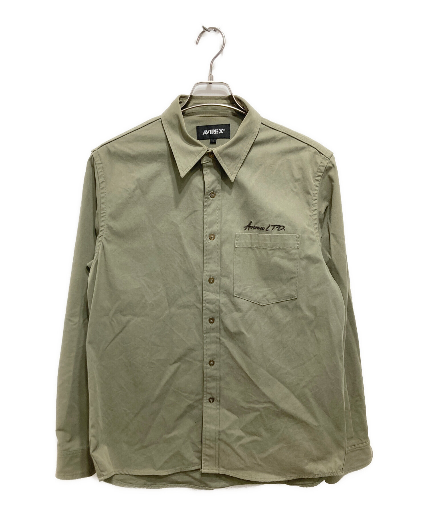 中古・古着通販】AVIREX (アヴィレックス) クラッシー シャシー シャツ 