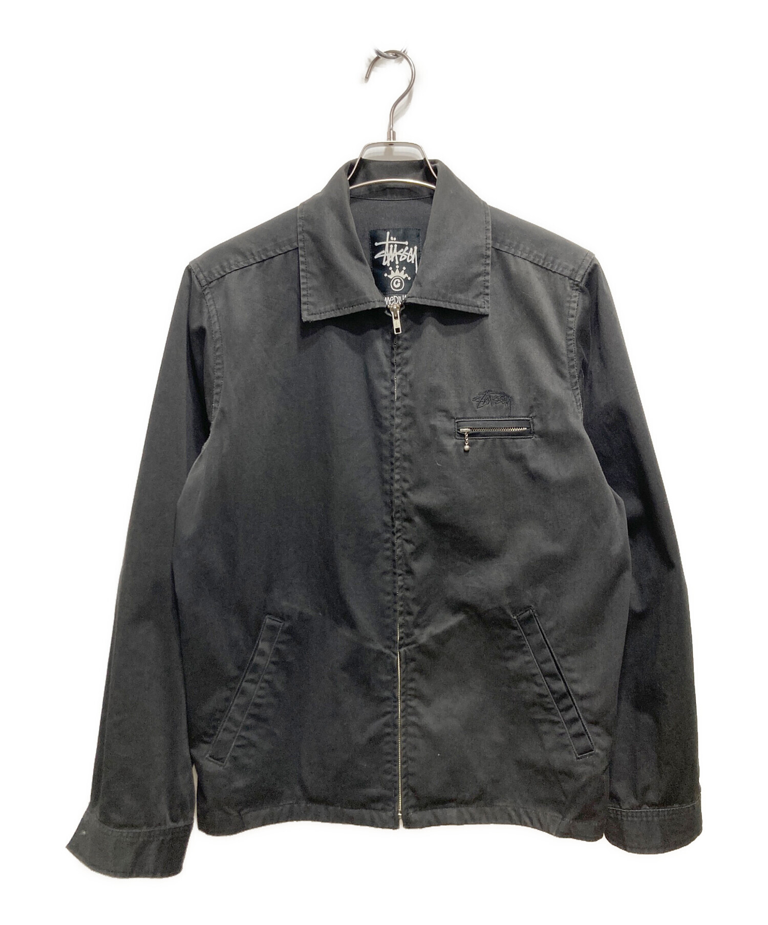 Stussy スイングトップ Mサイズ 中古・古着通販】stussy (ステューシー) スイングトップ