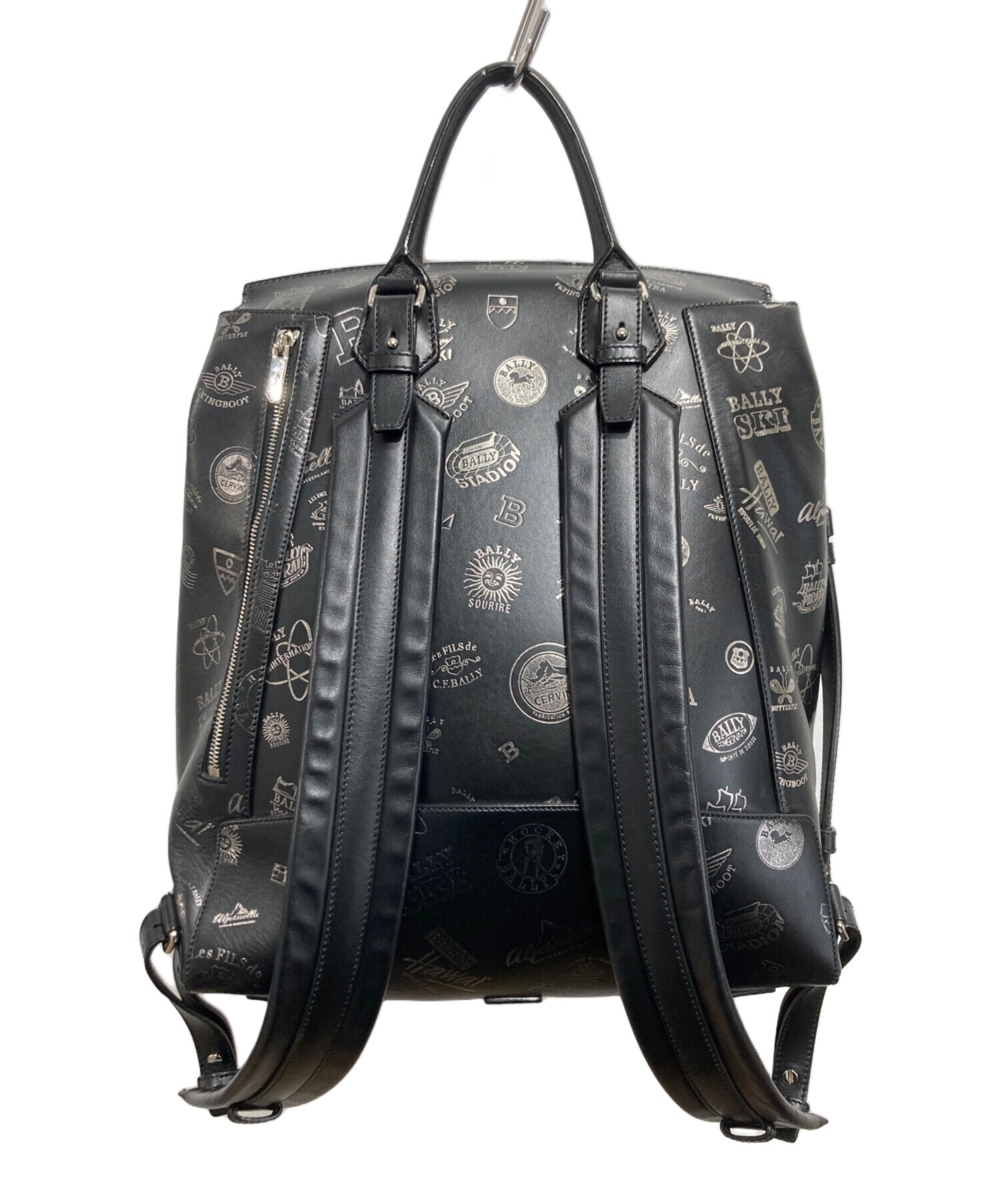 中古・古着通販】BALLY (バリー) ランダムプリントバックパック 