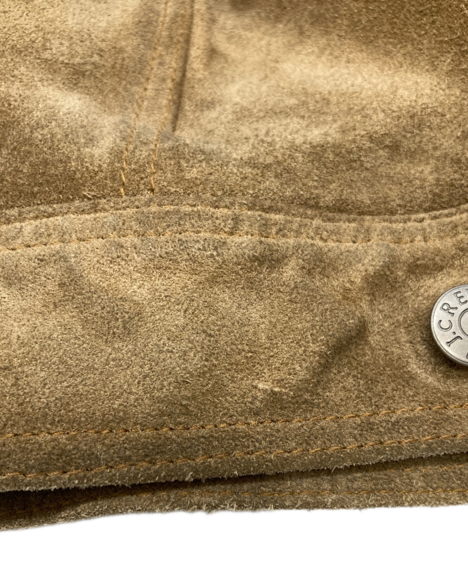 中古・古着通販】J.CREW (ジェイクルー) レザージャケット ブラウン