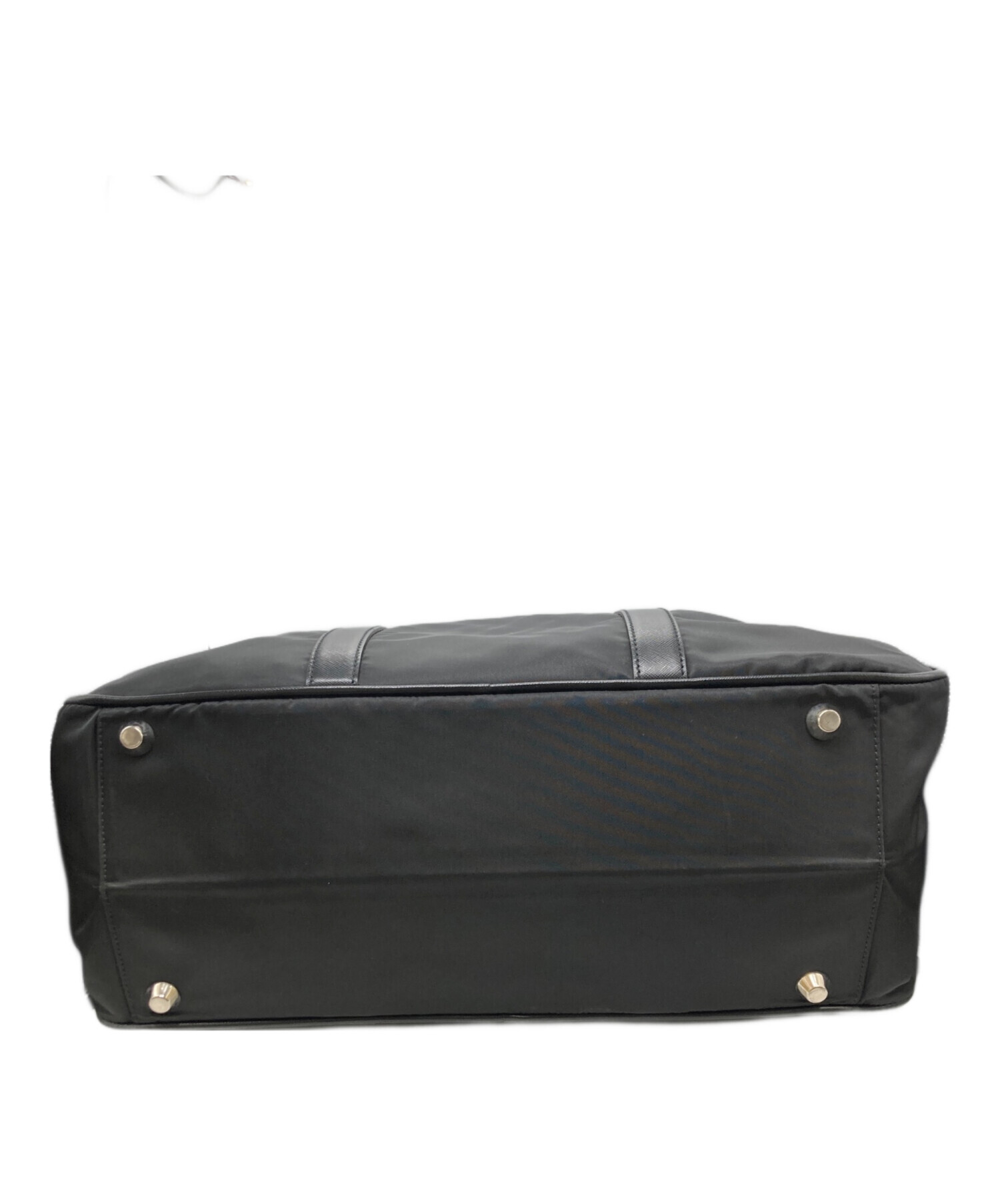 中古・古着通販】PRADA (プラダ) ナイロンブリーフケース ブラック