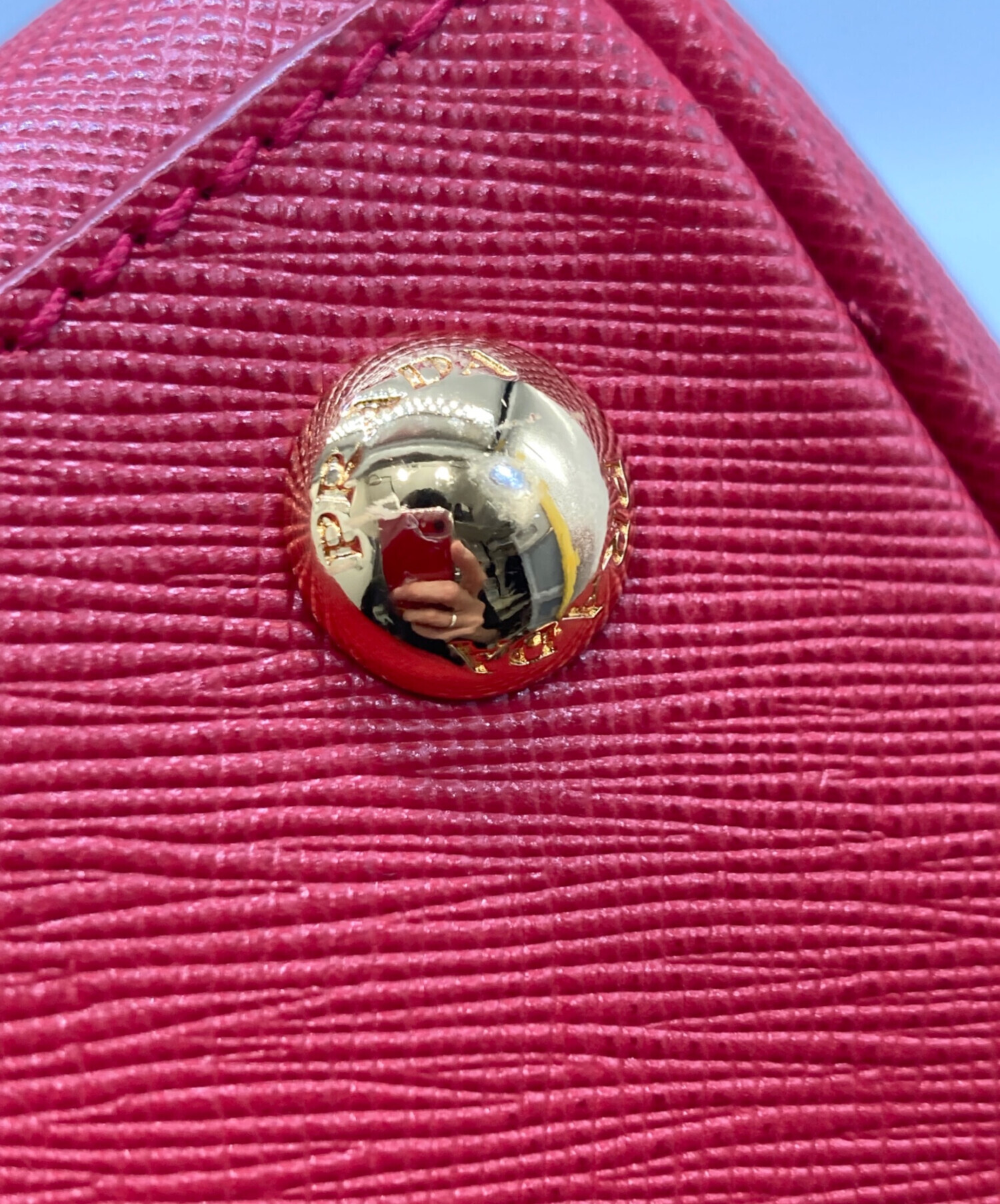 スーパージャンク品　プラダ　ショルダーバッグ プラダ PRADA ショルダーバッグ 2VH078 ブラック レザー