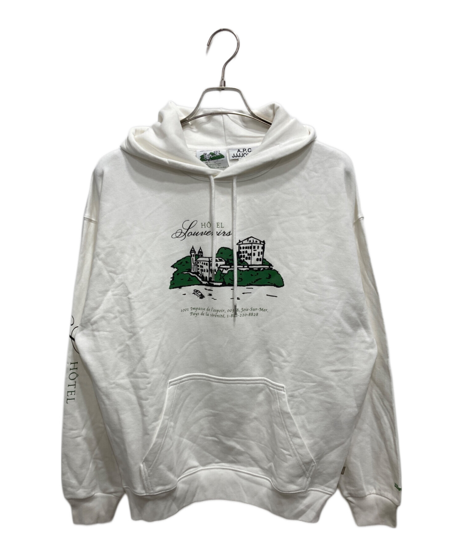 【美品】jjjjound ジョウンド フーディー スウェットパーカー L 中古・古着通販】A.P.C. (アーペーセー) JJJJound (ジョウンド) SWEAT