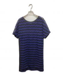 Louis Vuitton 半袖ワンピース XS ネイビー 中古・古着通販】LOUIS VUITTON (ルイ ヴィトン) ワンピース