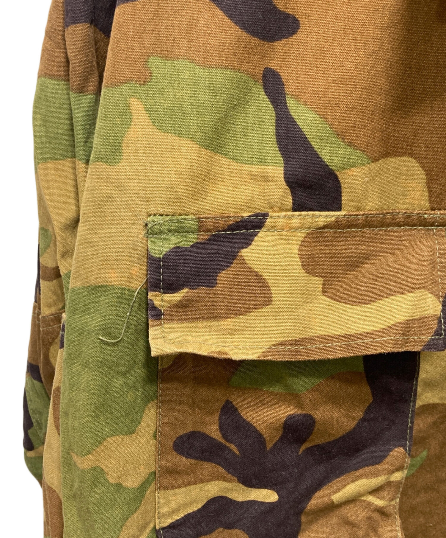 中古・古着通販】HOUSTON (ヒューストン) カモフラジャケット ブラウン