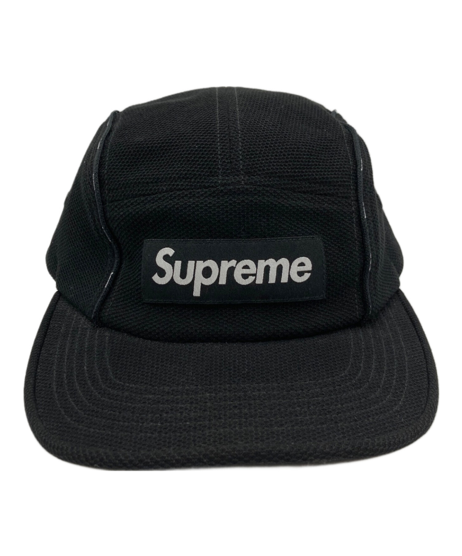 Supreme Piping Camp Cap ブラック 18aw supreme Gradient Piping Camp Cap Supreme Gradient Piping Camp Cap