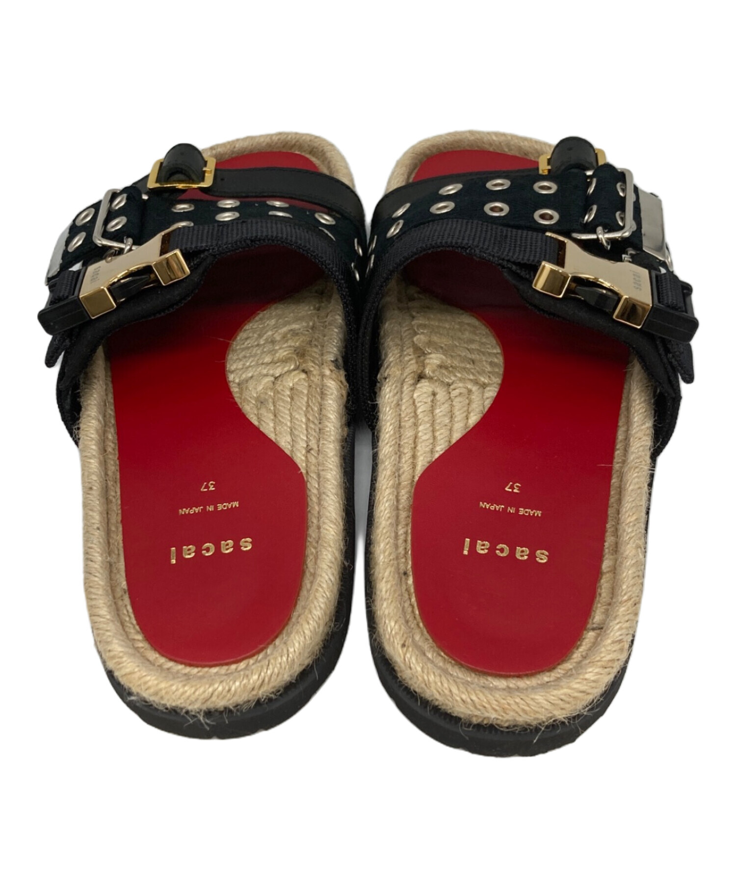 中古・古着通販】sacai (サカイ) バックルベルト ビブラムソール