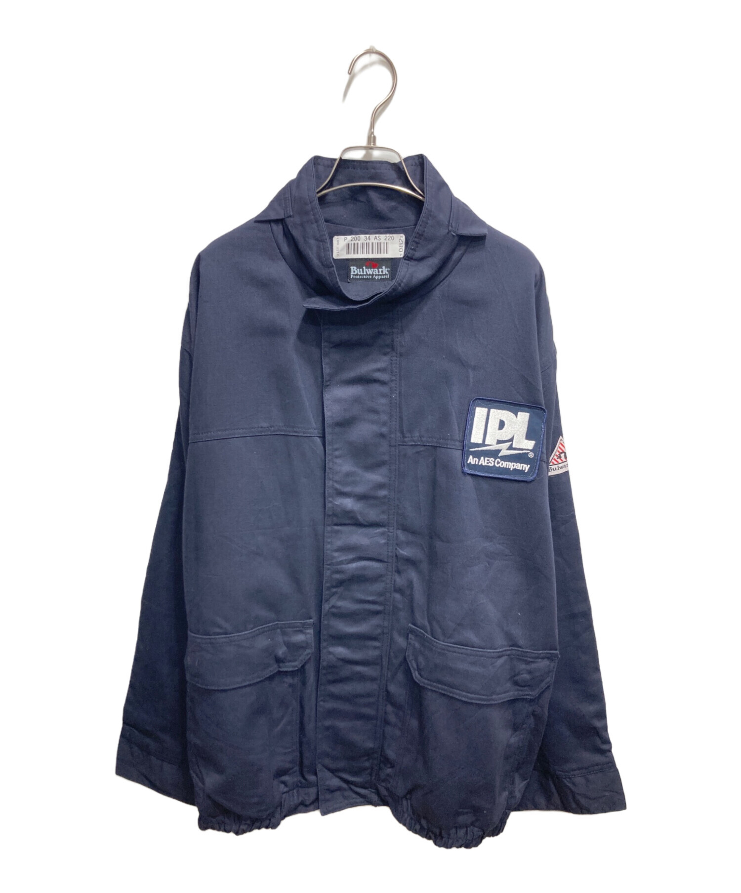 Bulwark ワークジャケット (M) アメリカ古着 中古・古着通販】Bulwark (ブルワーク) ワークジャケット ネイビー