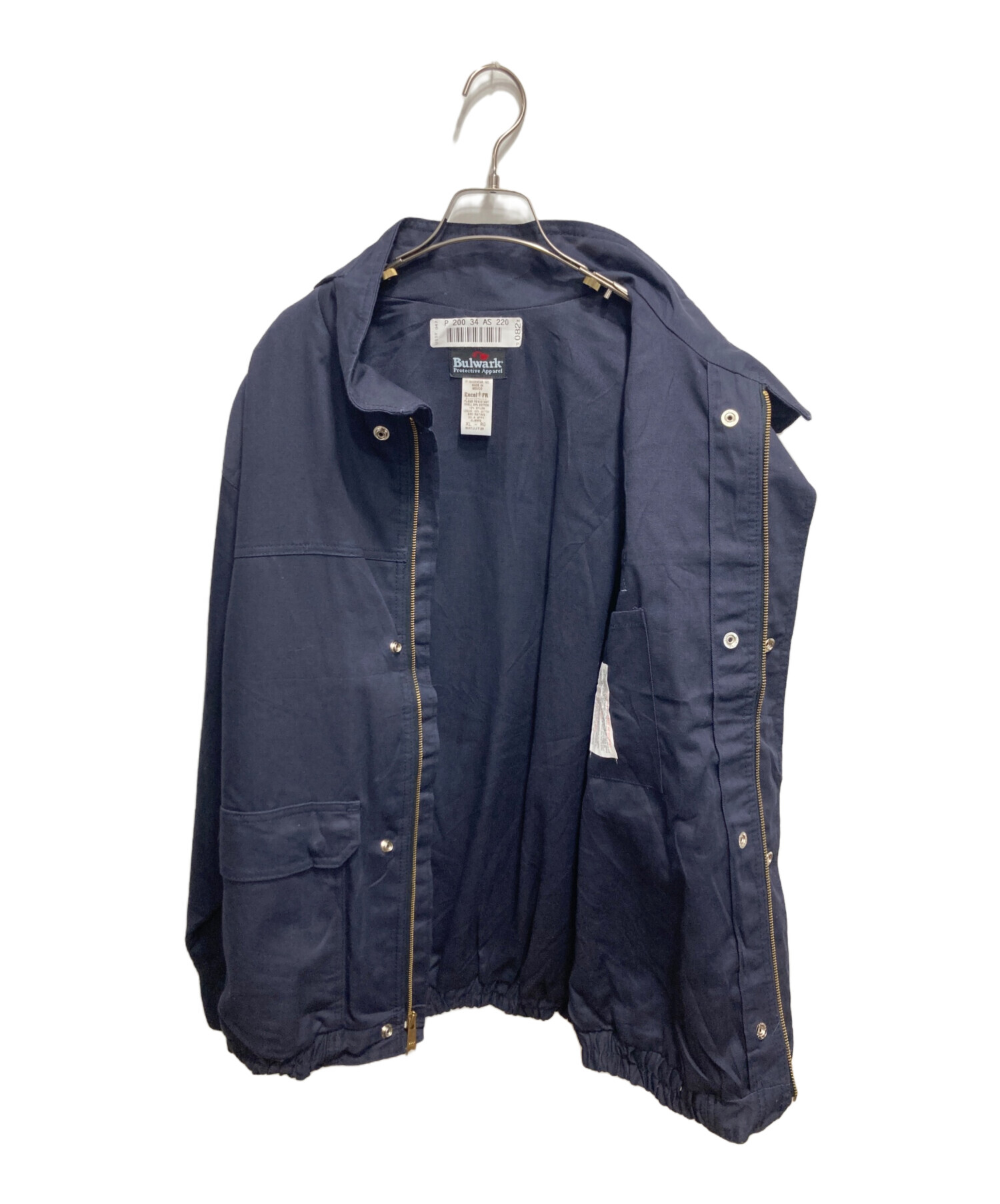 中古・古着通販】Bulwark (ブルワーク) ワークジャケット ネイビー