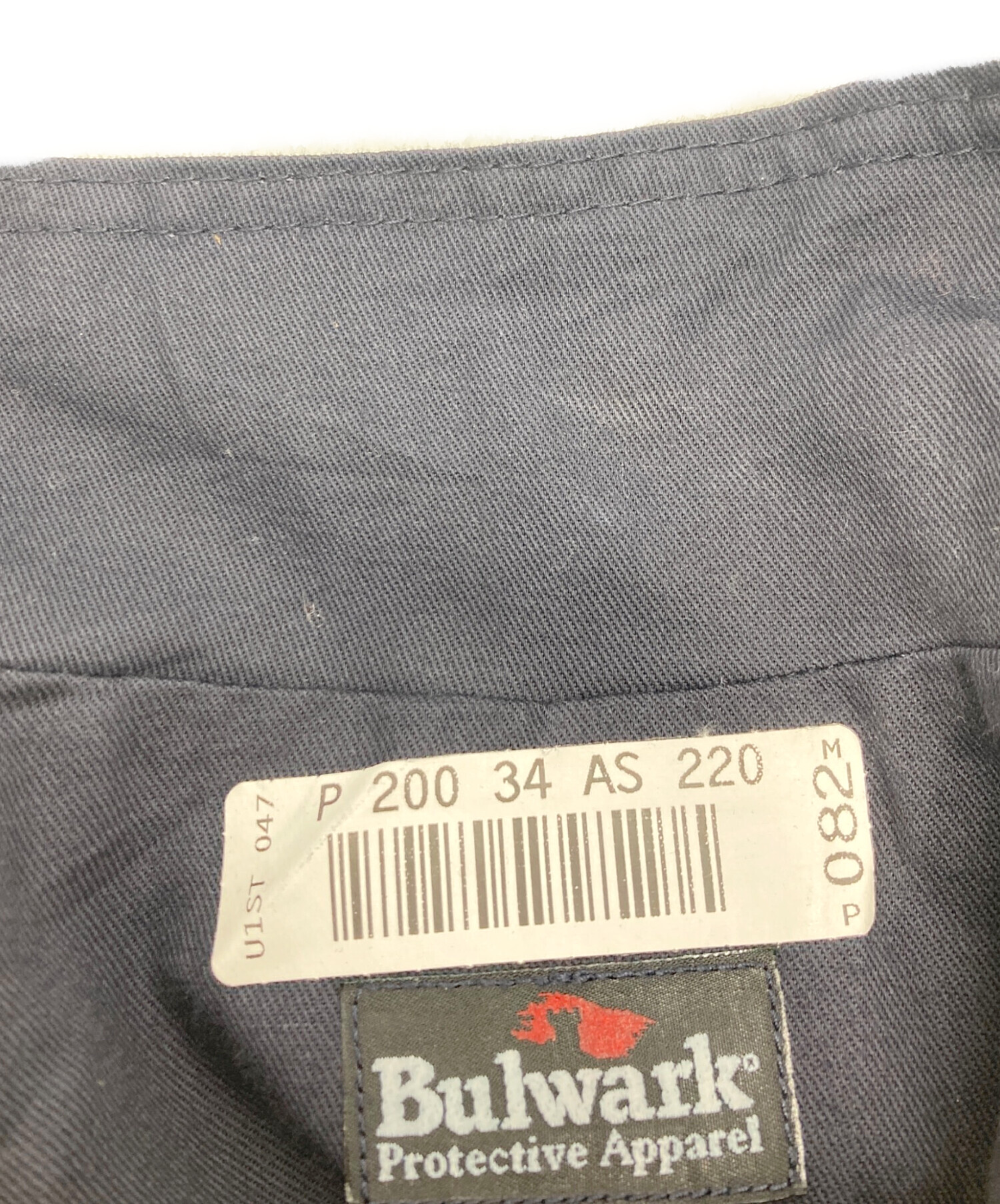 中古・古着通販】Bulwark (ブルワーク) ワークジャケット ネイビー