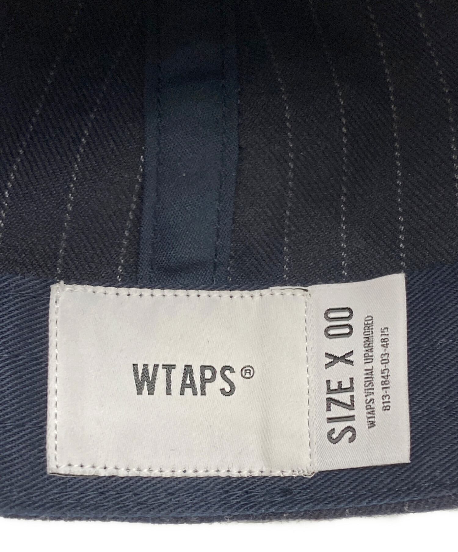 帽子 WTAPS URBAN TERRITORY DENIM CAP 23SS WTAPS ダブルタップス 23SS T-5 02/CAP/COTTON.DENIM 231HCDT