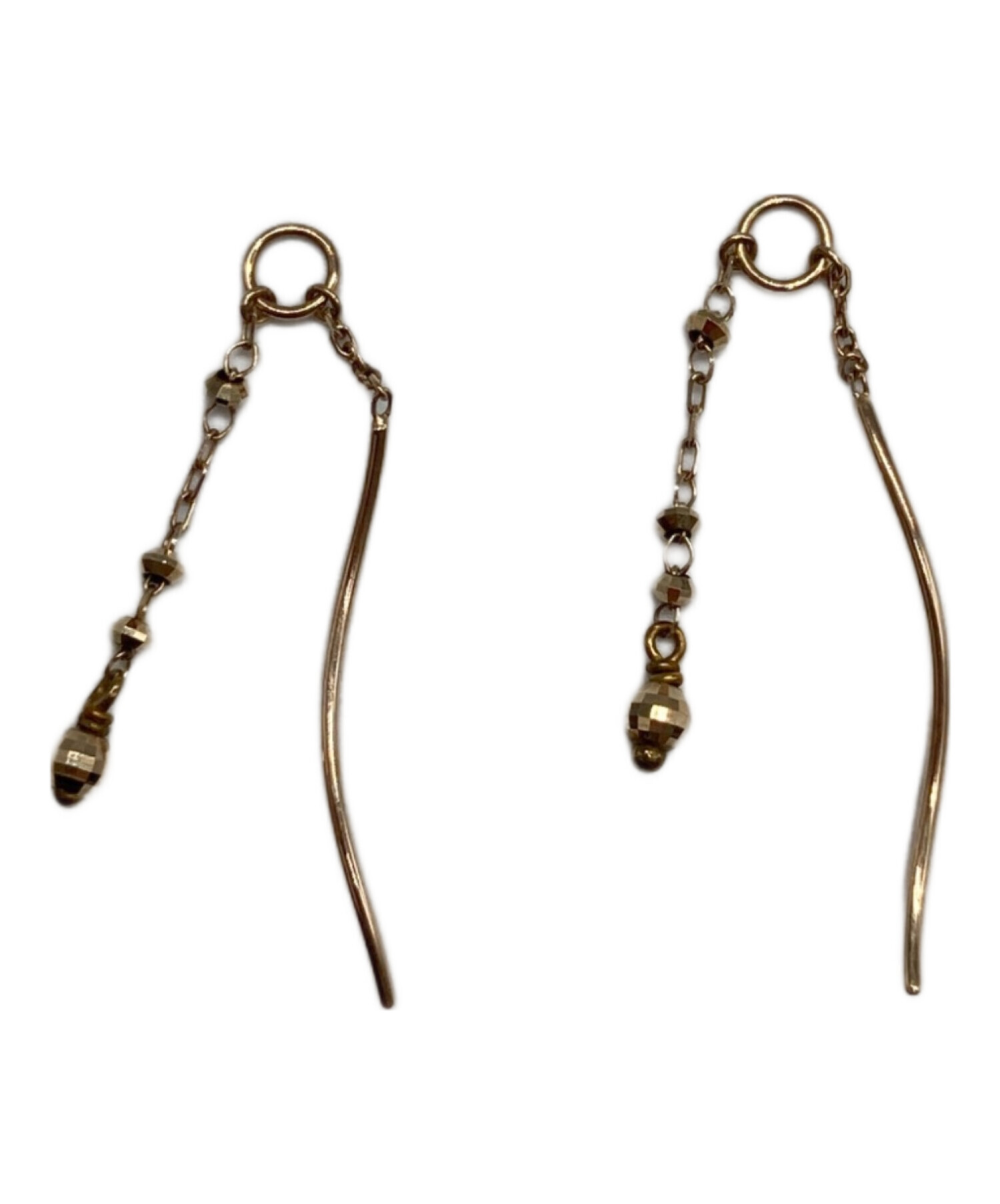 アガット K10 ピアスチャーム　未使用品！ agete チャーム K10ピアスチャーム レディース : ZOZOTOWN Yahoo