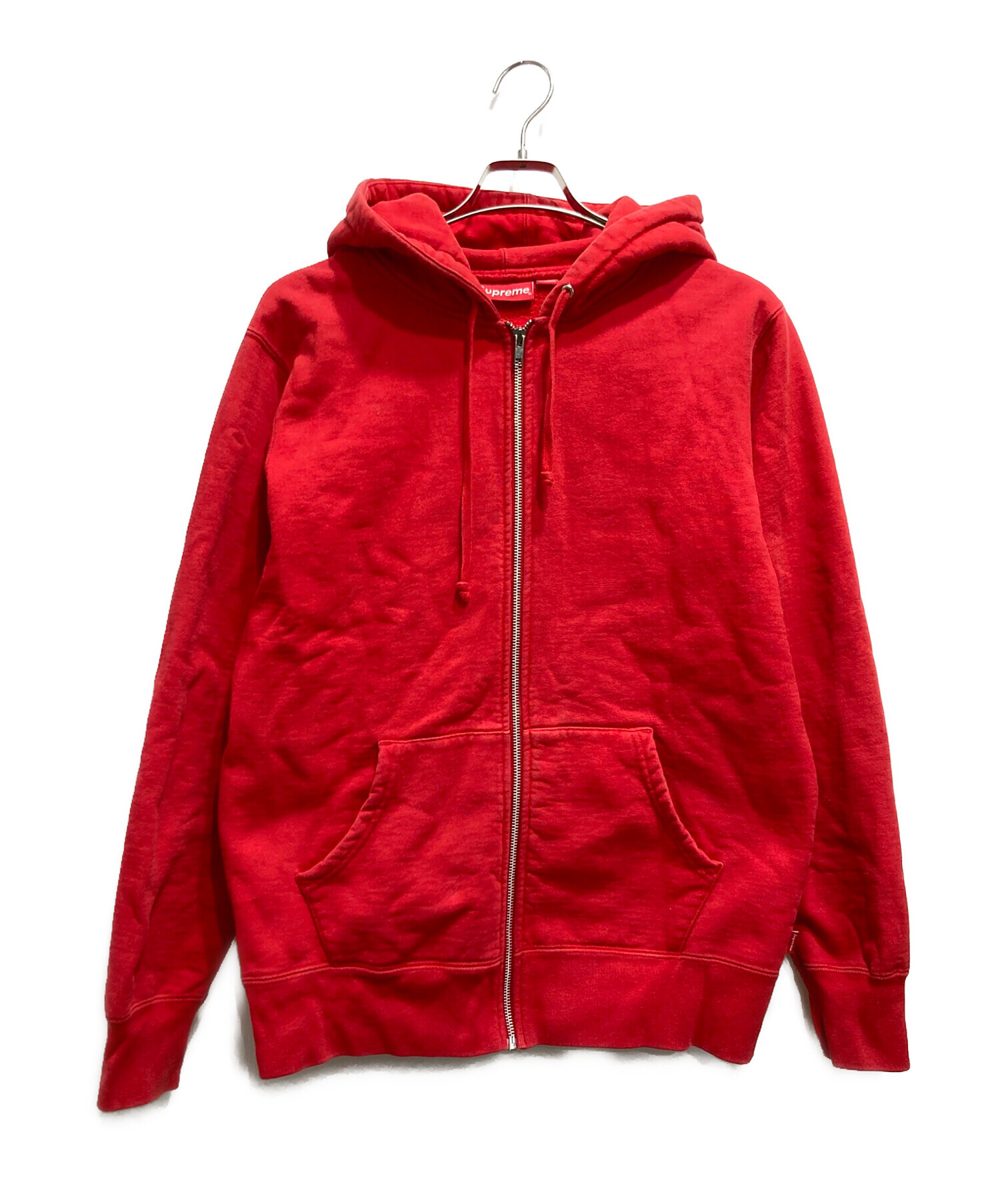Supreme 15AW Felt Hood Logo ジップアップパーカー S 【公式通販】