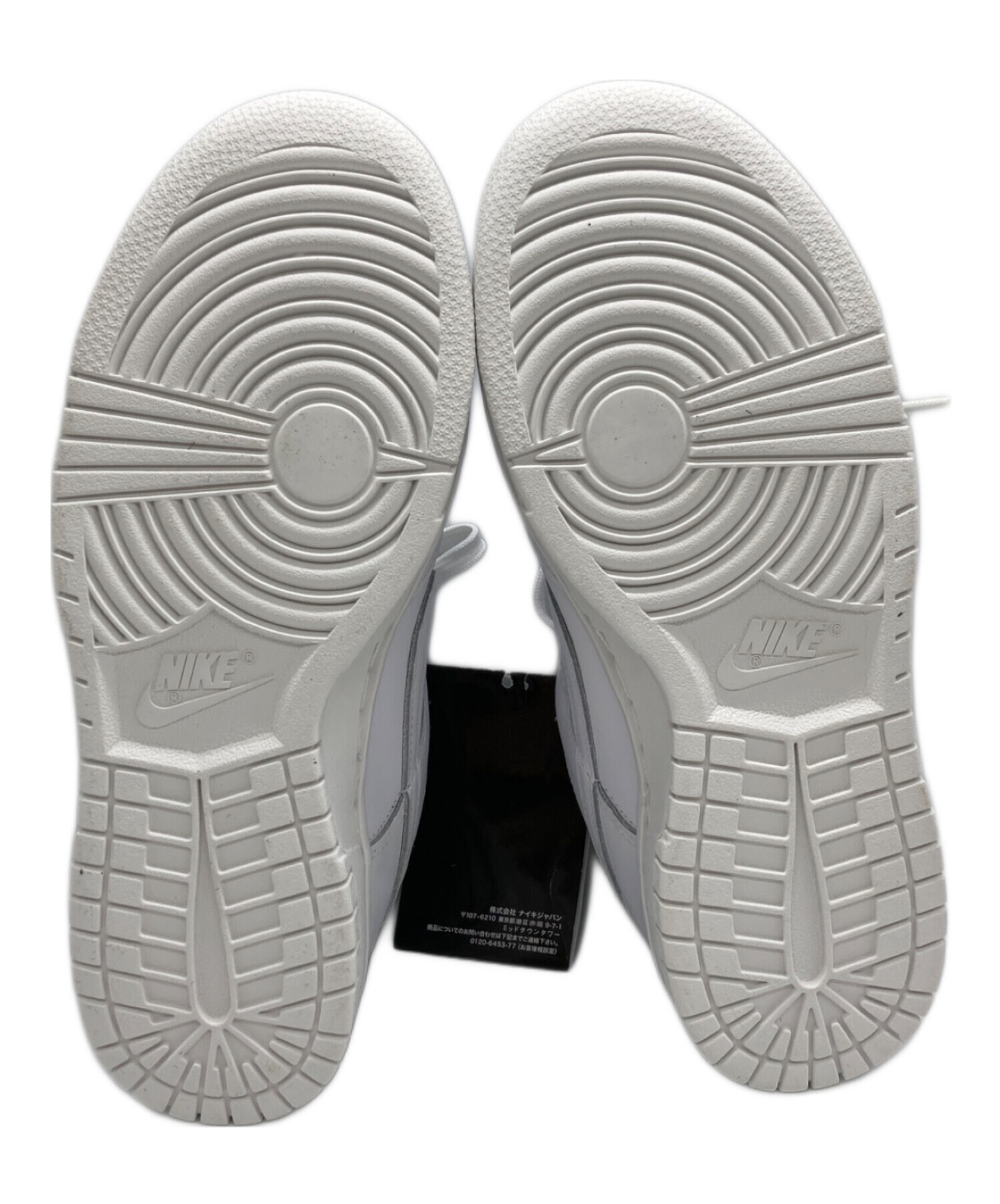 中古・古着通販】NIKE (ナイキ) WMNS DUNK LOW TRIPLE WHITE 