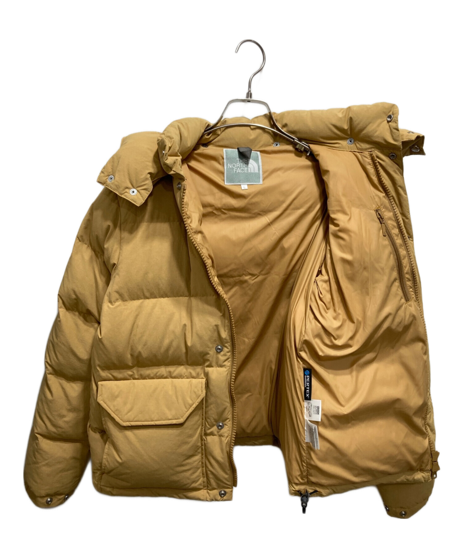 ザ・ノースフェイス　キャンプシェラ　ブラウン フード付きダウンジャケット 楽天市場】【SALE】 ザ ノースフェイス THE NORTH FACE キャンプ