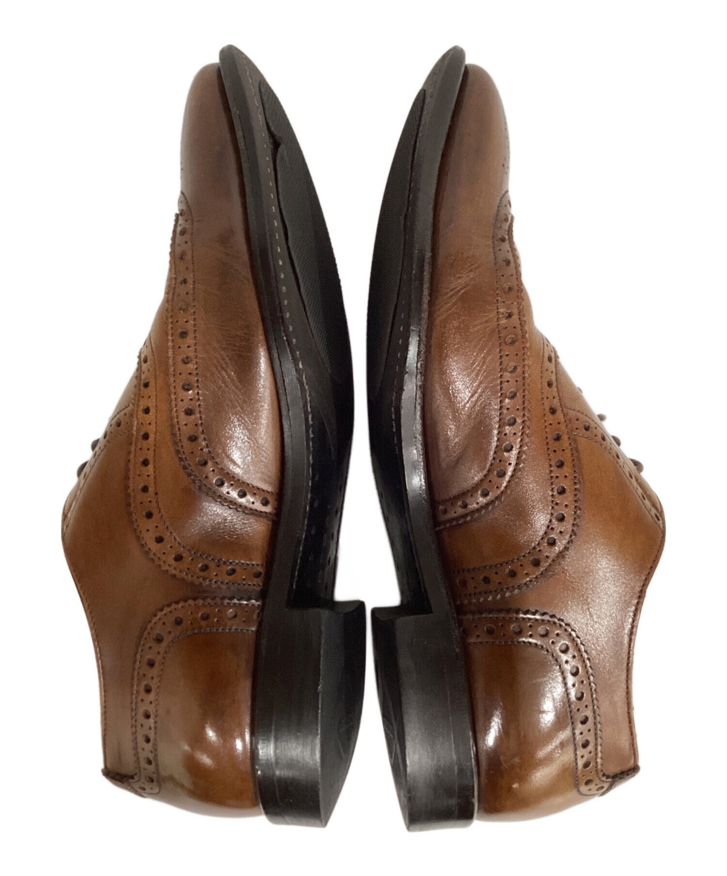 中古・古着通販】REGAL (リーガル) ウィングチップシューズ ブラウン