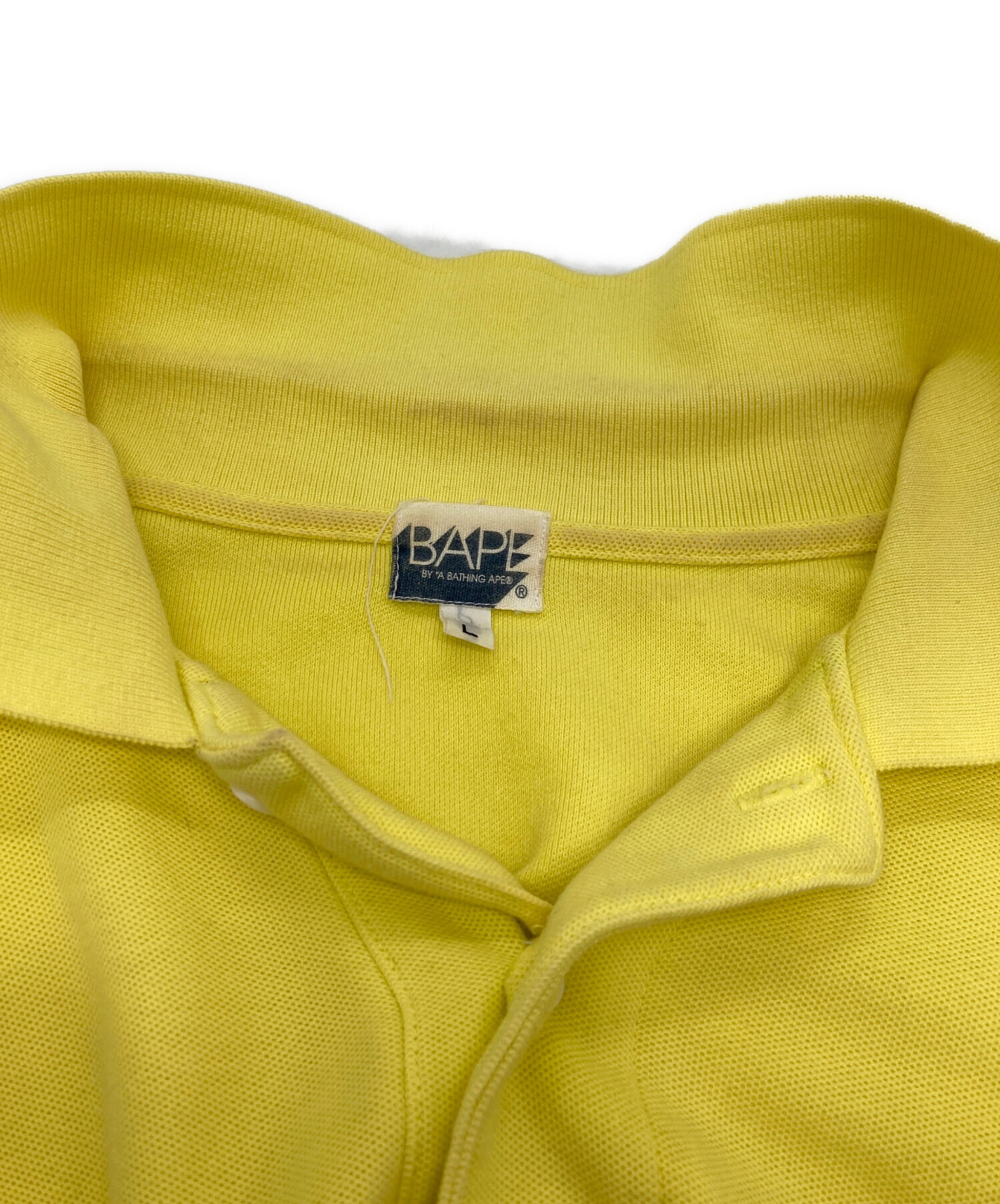 a bathing ape アベイシングエイプ グラデーション ポロシャツ 中古・古着通販】BAPE BY A BATHING APE (ベイプバイアベイシング
