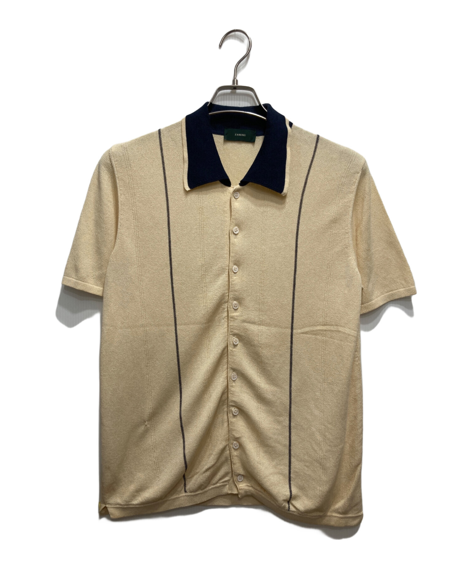 中古・古着通販】Zanone (ザノーネ) ヴィンテージサマーニットシャツ 