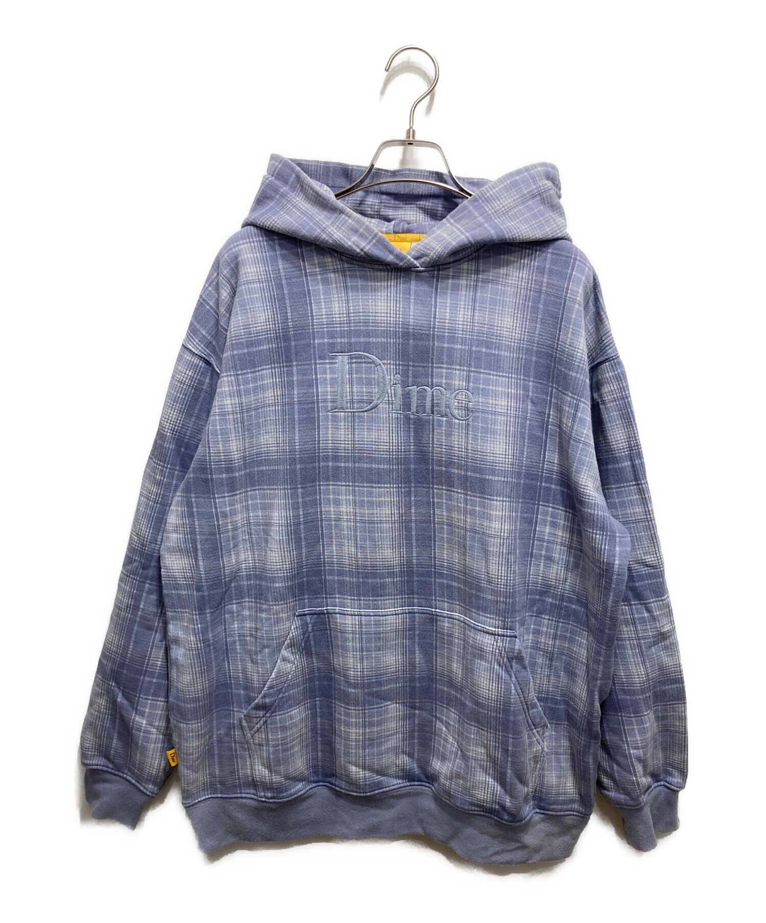 中古・古着通販】Dime (ダイム) ロゴパーカー ブルー サイズ:M 