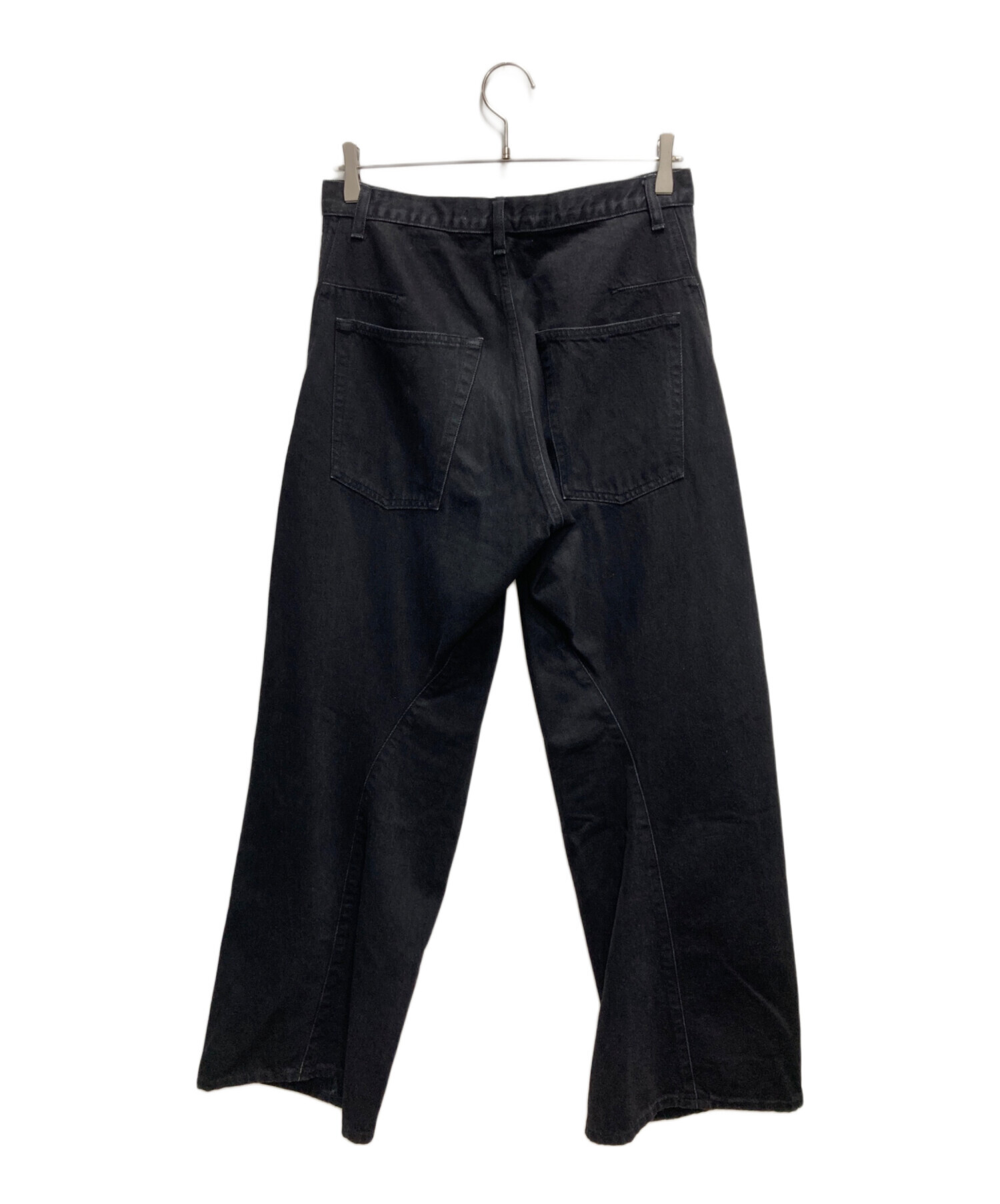 中古・古着通販】NVRFRGT (ネヴァーフォーゲット) 3D Twisted Wide Leg 