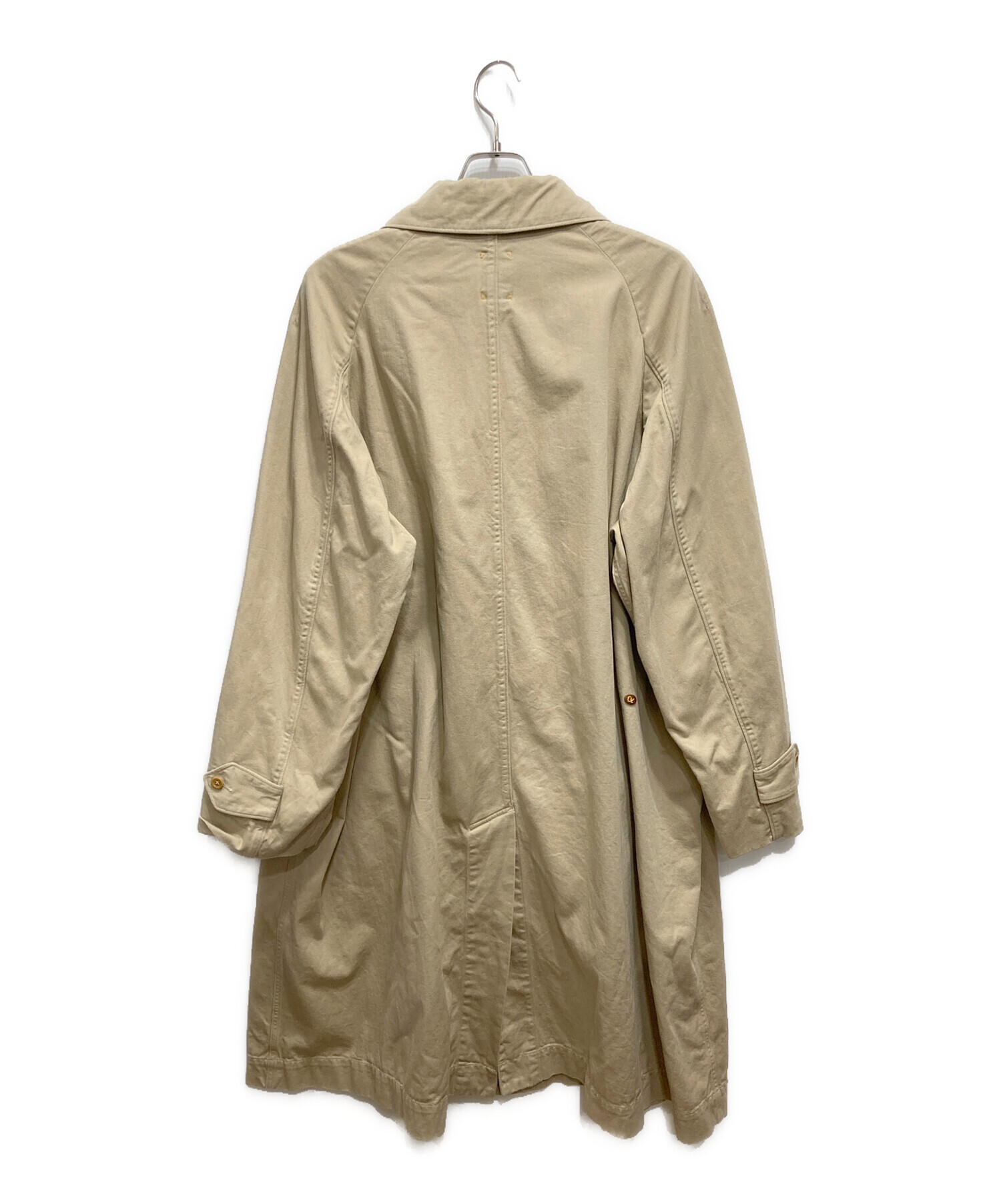 ロメオジリ　コート　オーバーサイズ　9号　ベージュ 予約販売】 オーバーサイズ ステンカラーコート | KISHIKA