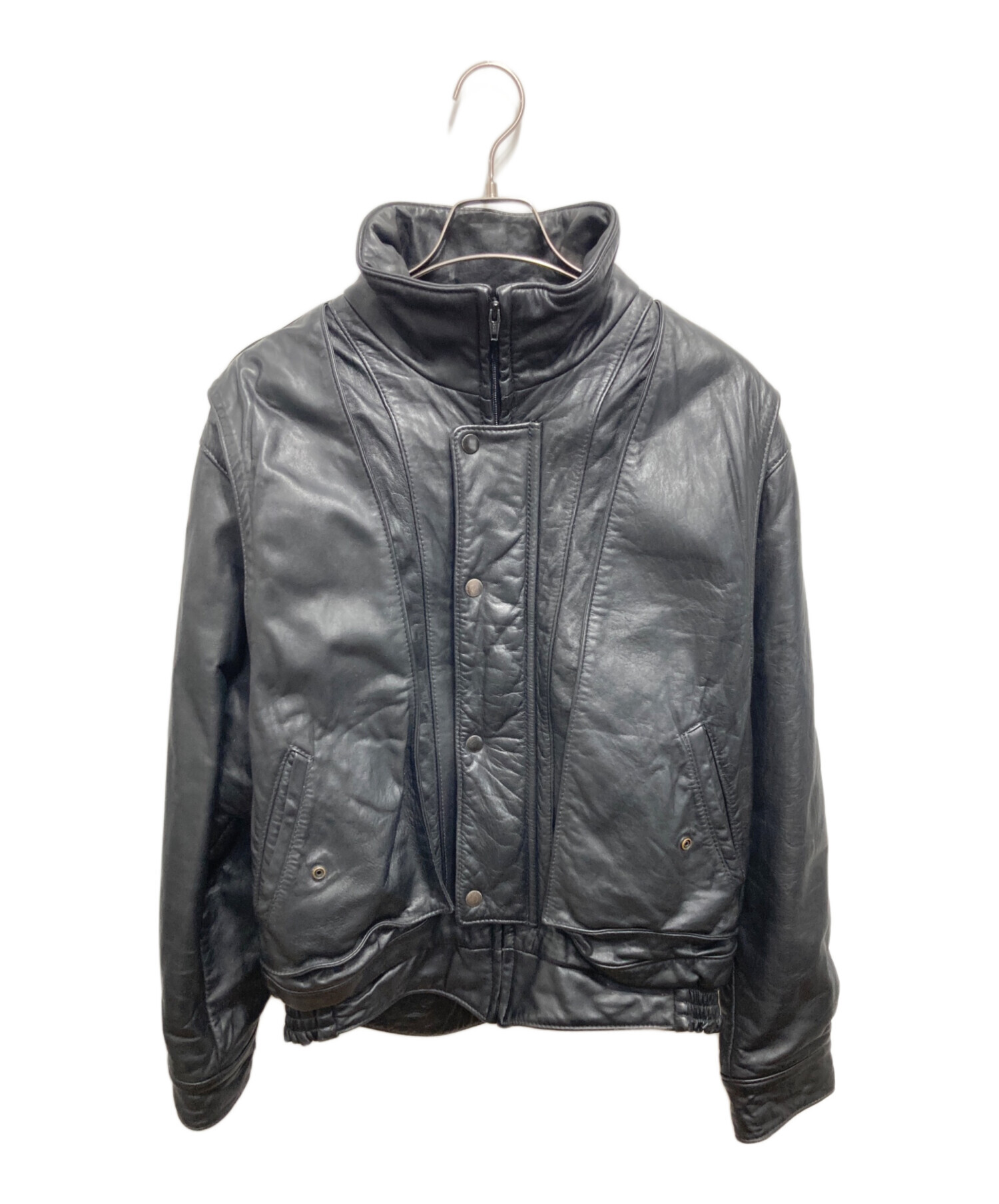 中古・古着通販】Golden Bear (ゴールデンベア) レザージャケット 