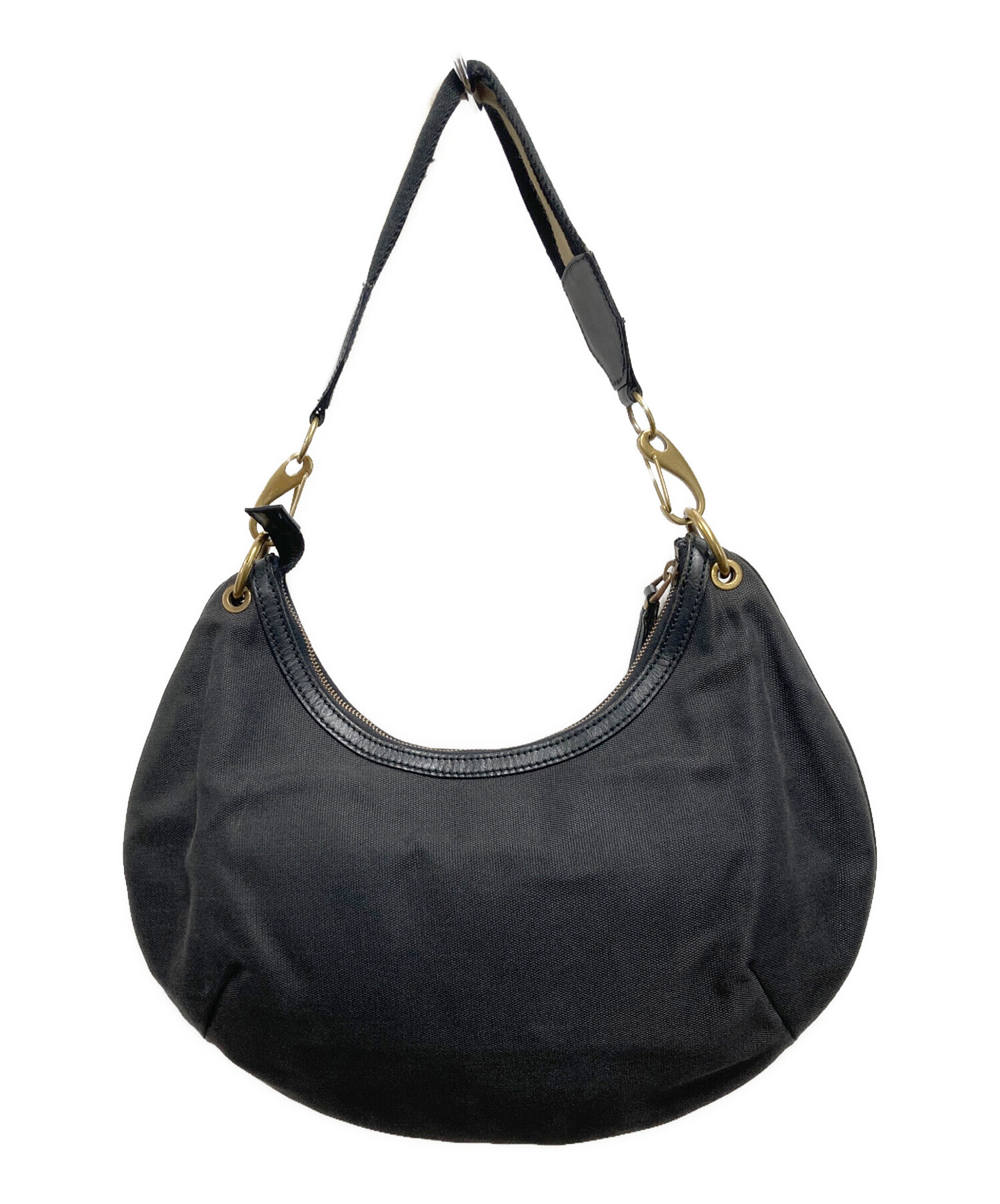 中古・古着通販】GUCCI (グッチ) ワンショルダーバッグ ブラック 