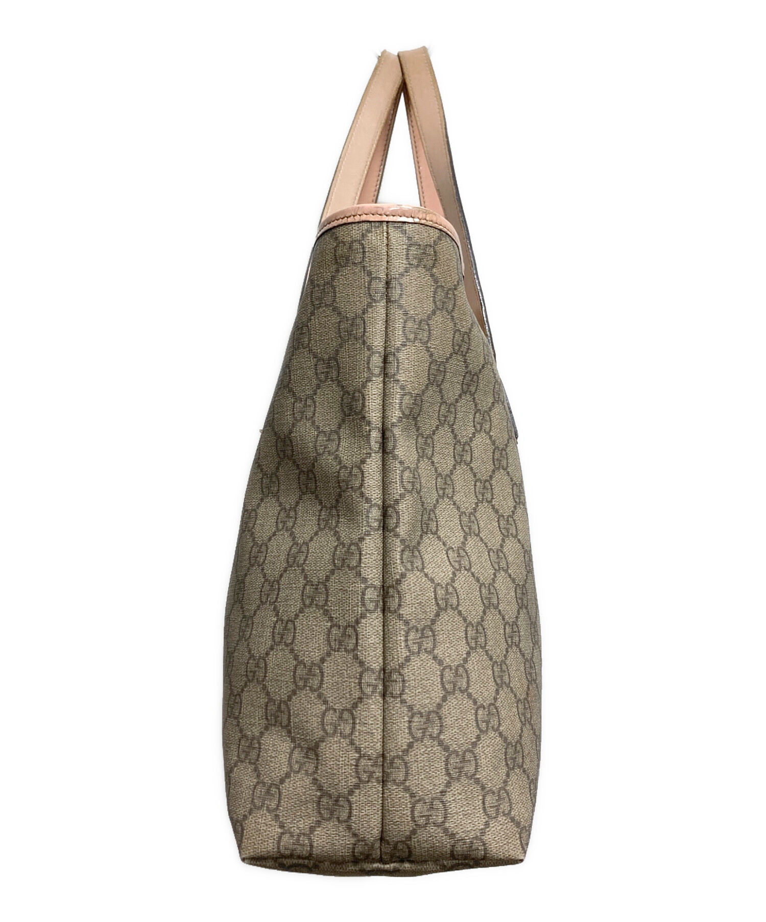GUCCI GGトートバッグ ベージュ/ピンク | ヤマダウェブコム