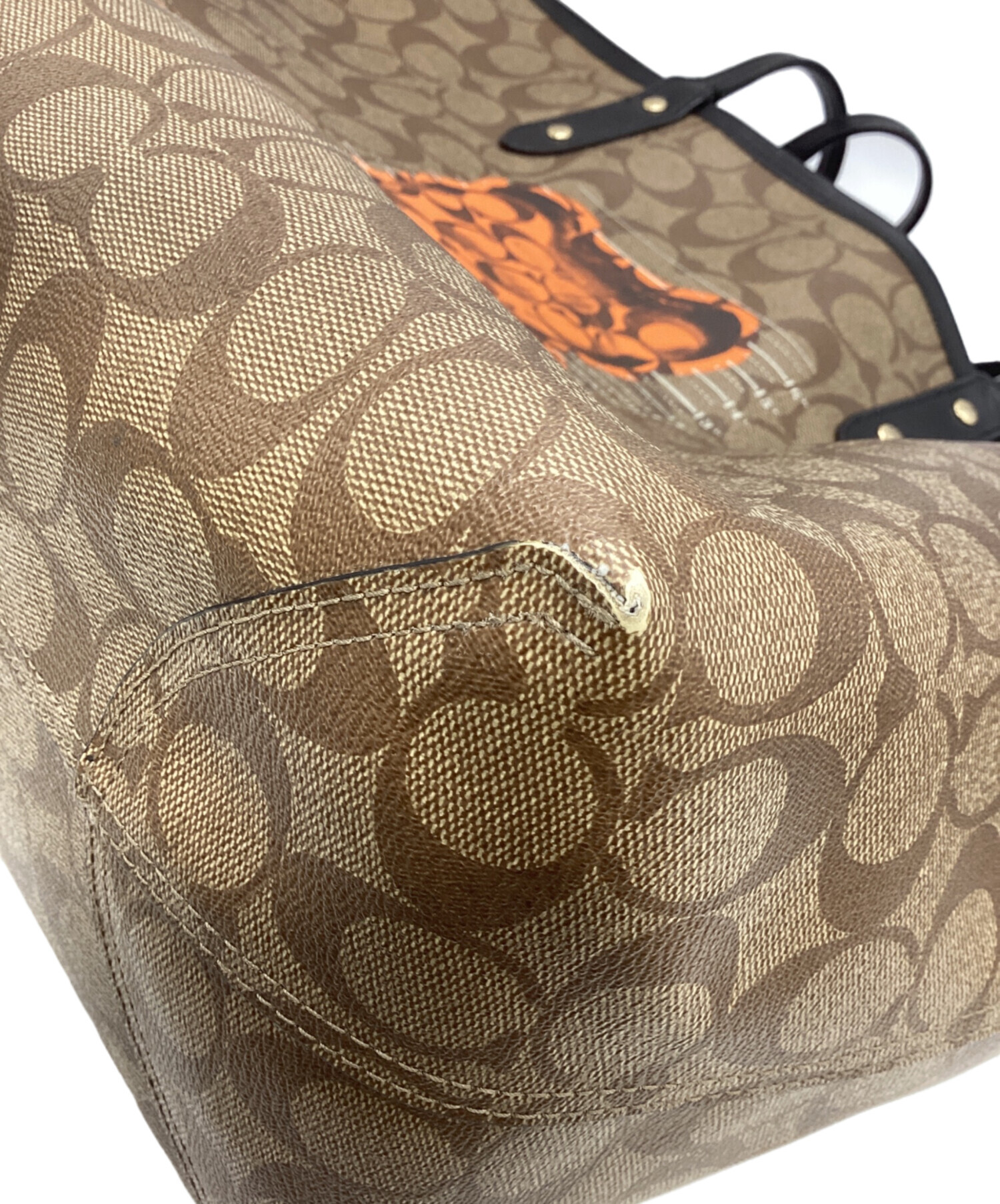 中古・古着通販】COACH (コーチ) トートバッグ/IMOUC VANDAL GUMMY