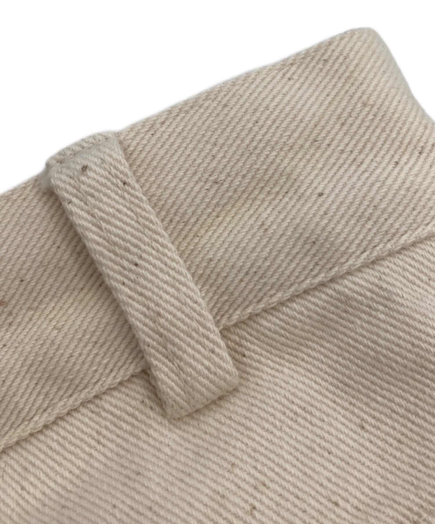 中古・古着通販】POPPY (ポピー) メニーリボンデニムパンツ アイボリー