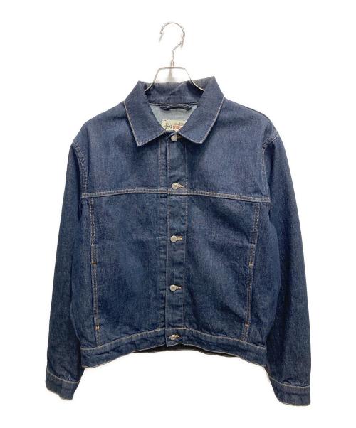 stussy TRUCKER JACKET DENIM レオパードLサイズ stussy TRUCKER JACKET DENIM レオパード - メルカリ
