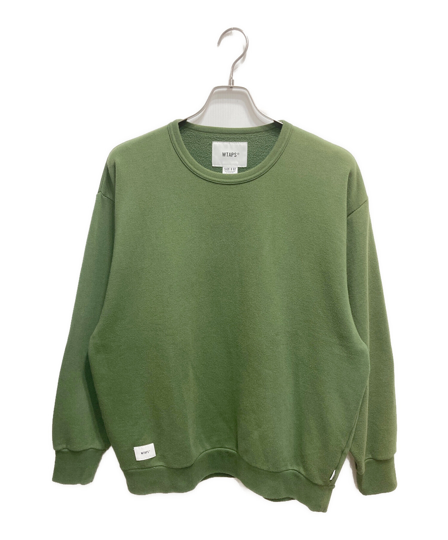 中古・古着通販】WTAPS (ダブルタップス) CREW NECK COPO グリーン 