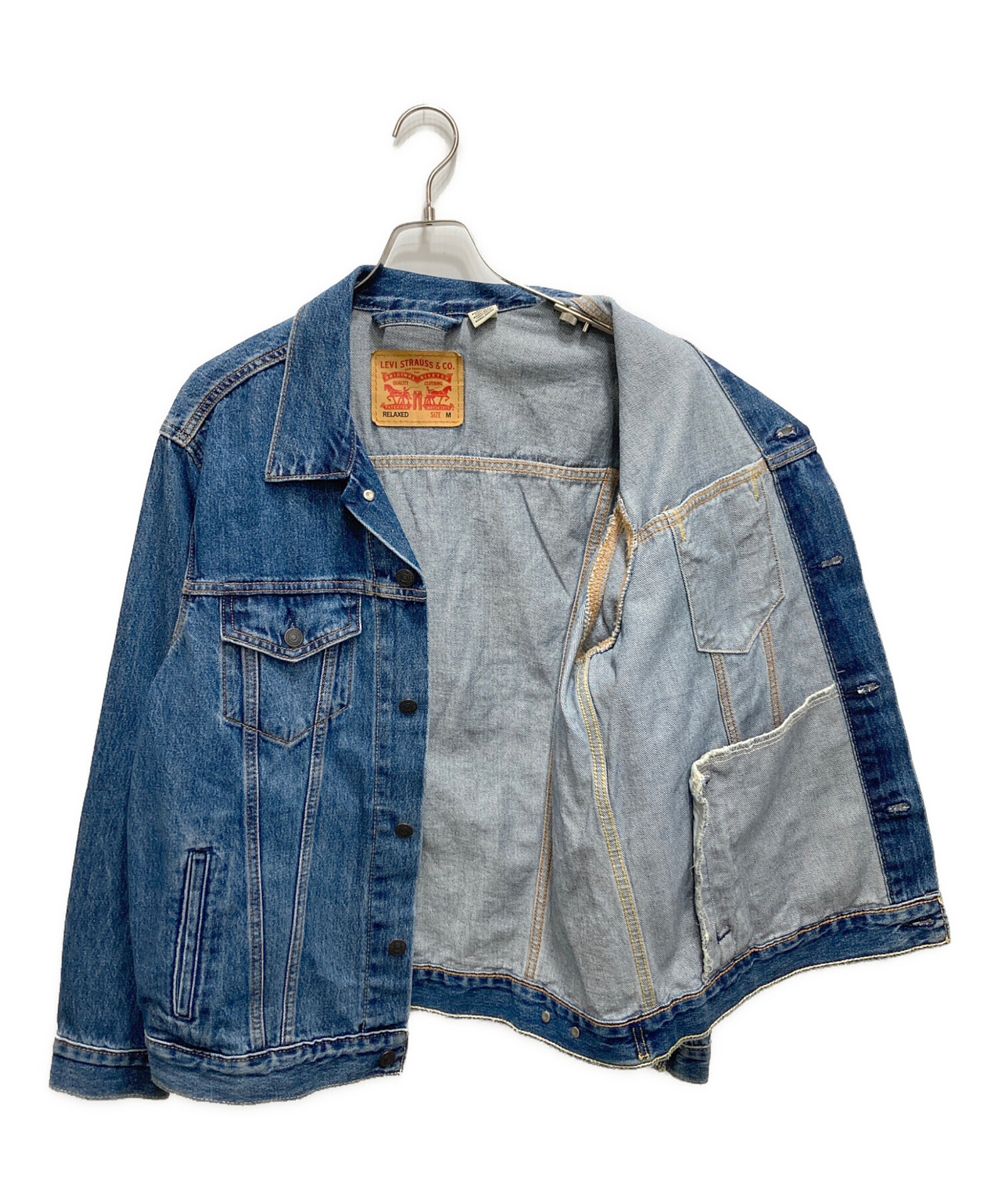 中古・古着通販】LEVI'S (リーバイス) RELAXED デニムトラッカー