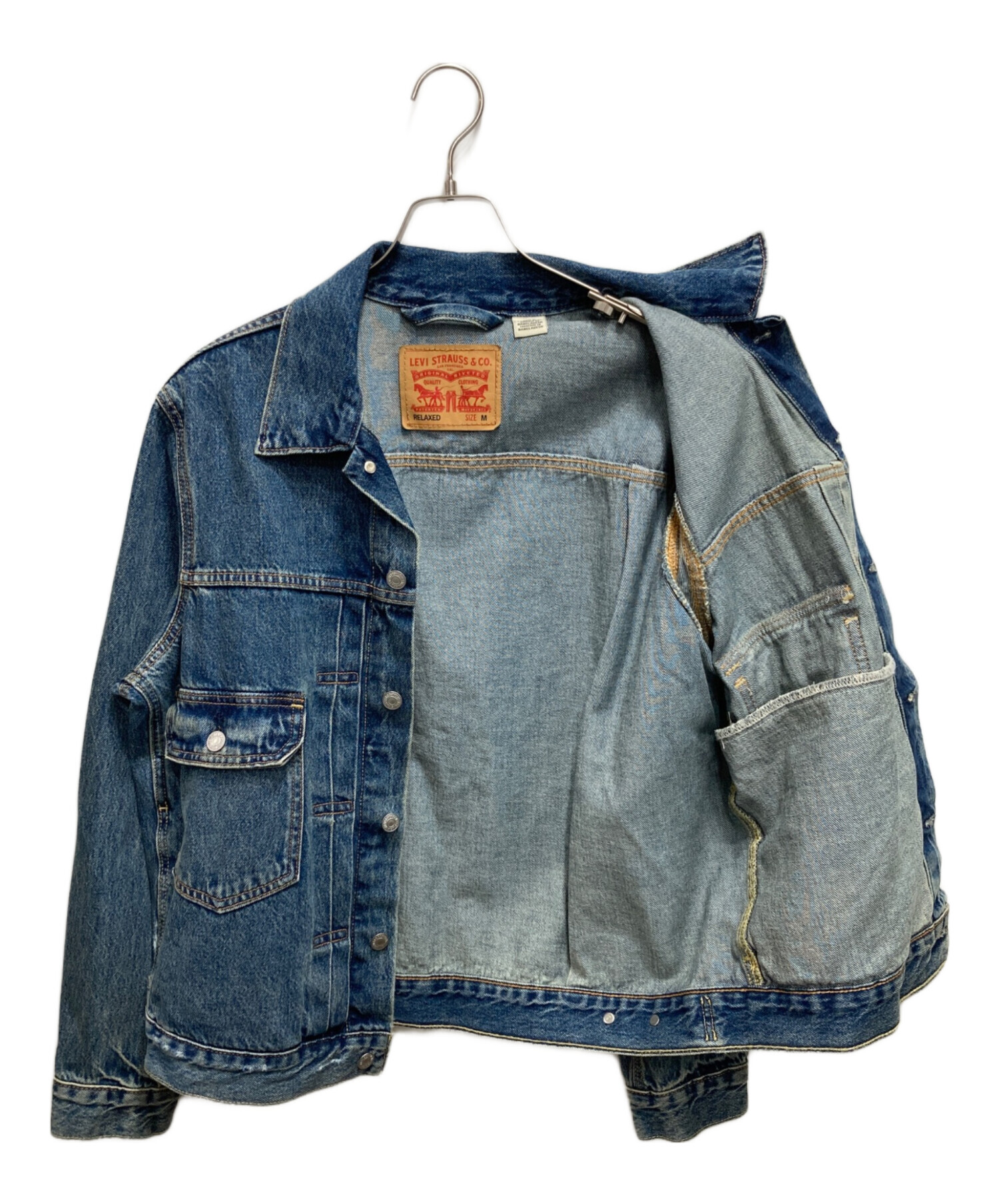 中古・古着通販】LEVI'S (リーバイス) RELAXED デニムトラッカー