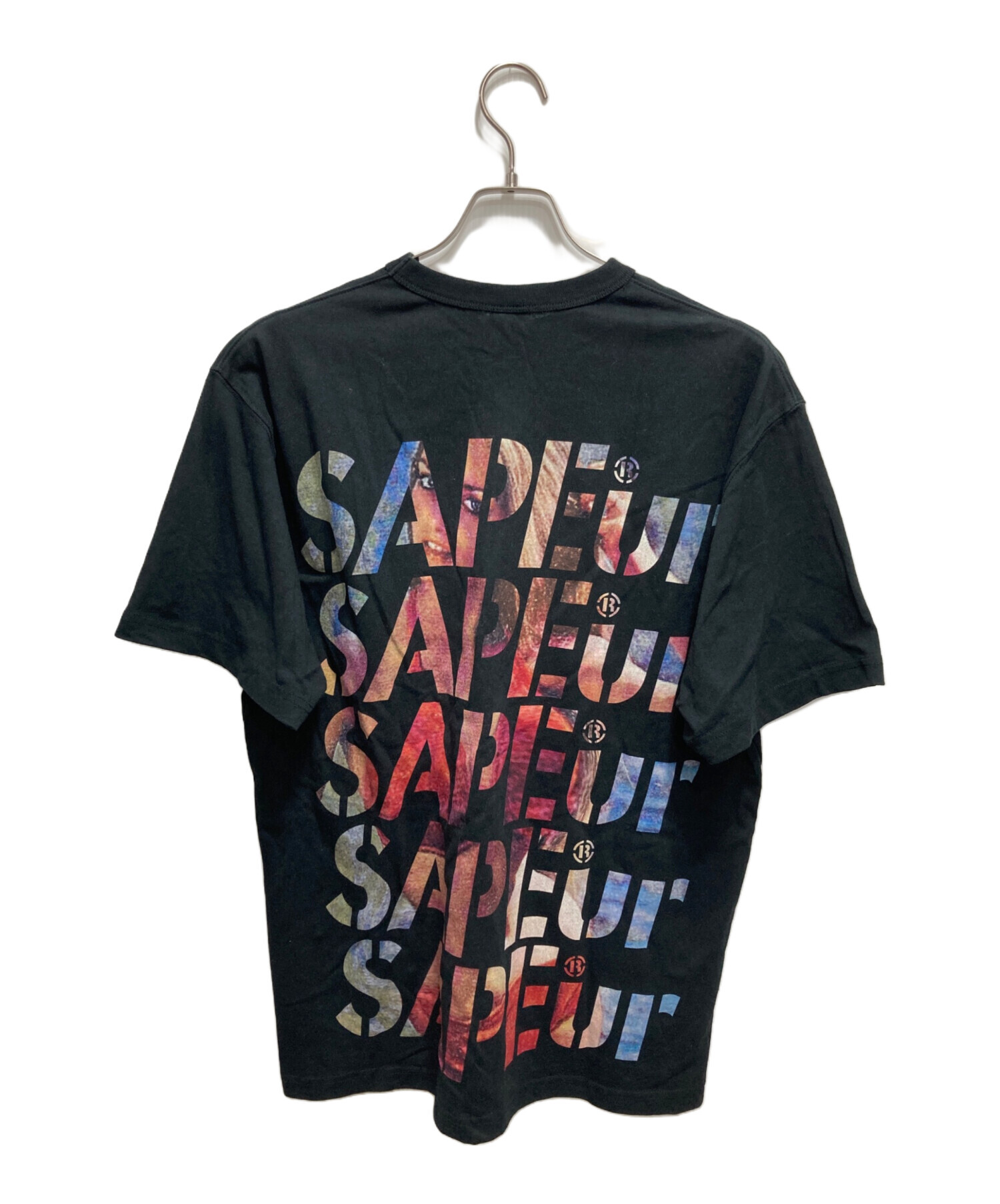 sapeur サプール　Going Going  Tシャツ 中古・古着通販】SAPEur (サプール) ロゴプリントTシャツ ブラック