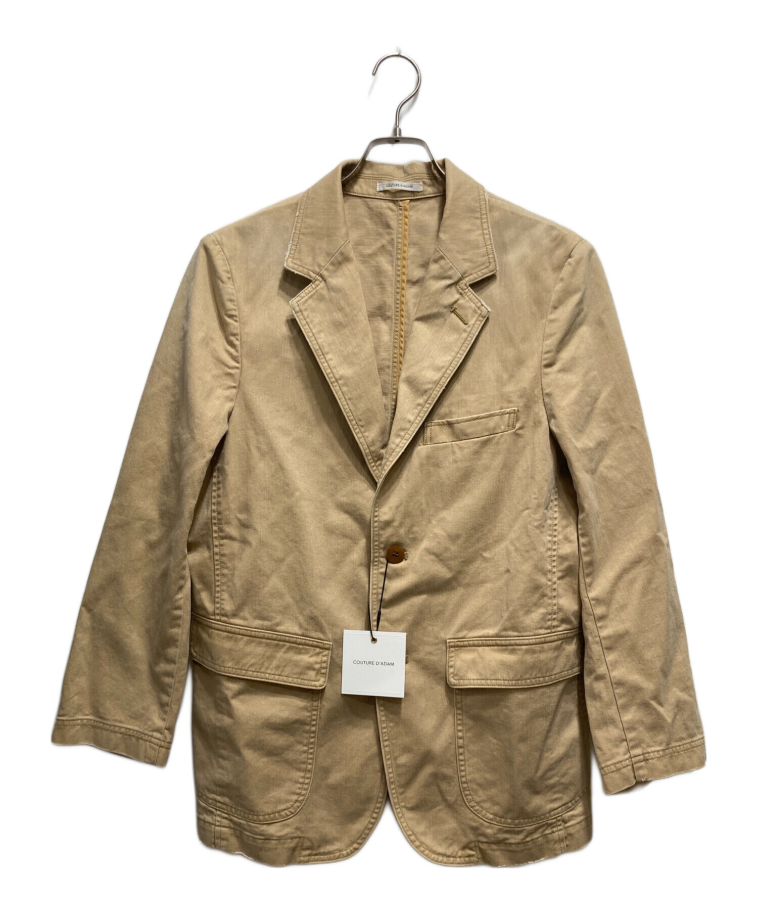 中古・古着通販】COUTURE D'ADAM (クチュールドアダム) Aged Sack JK